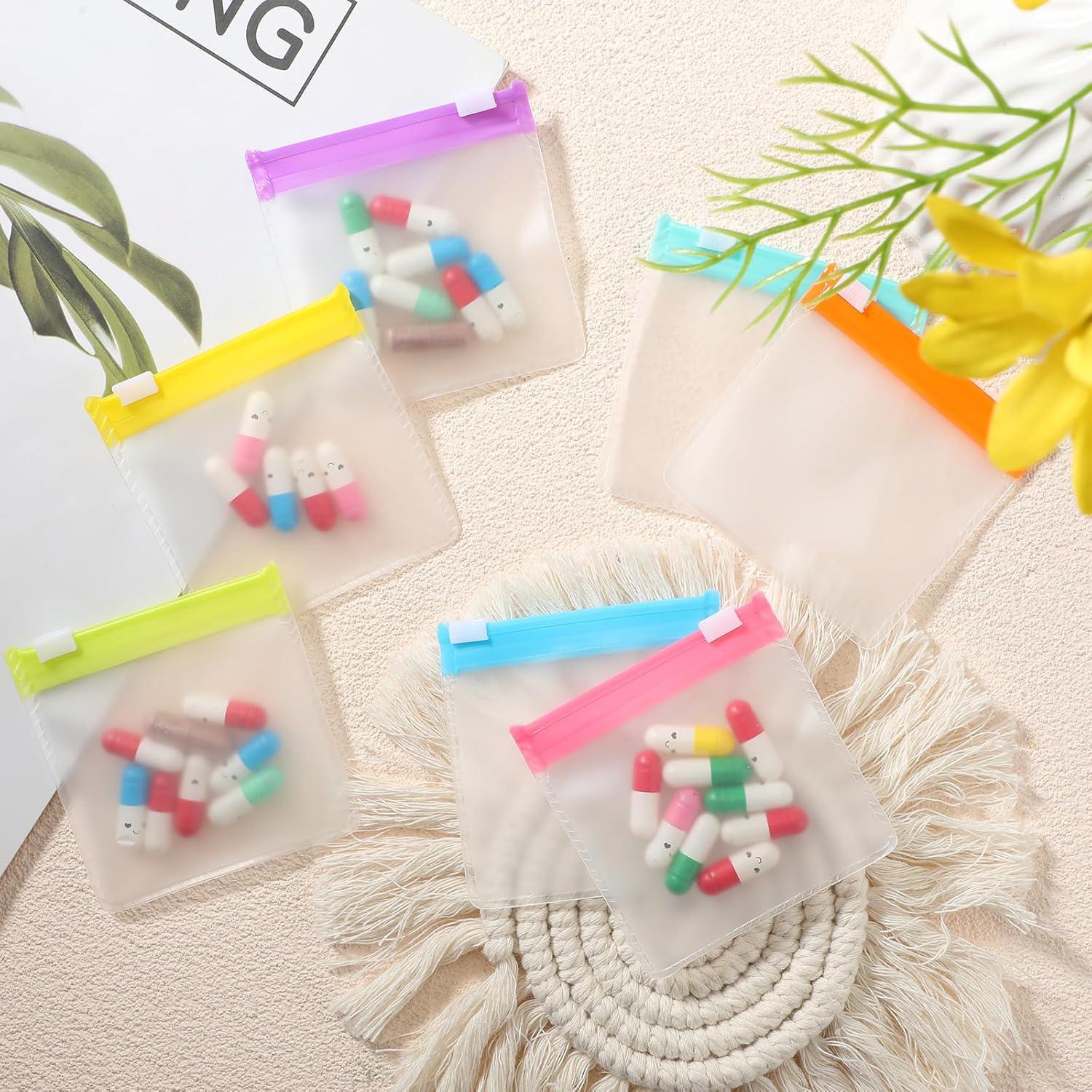 Set 29 Bolsas de Píldoras Reutilizables Sherr 7.6x7.6cm