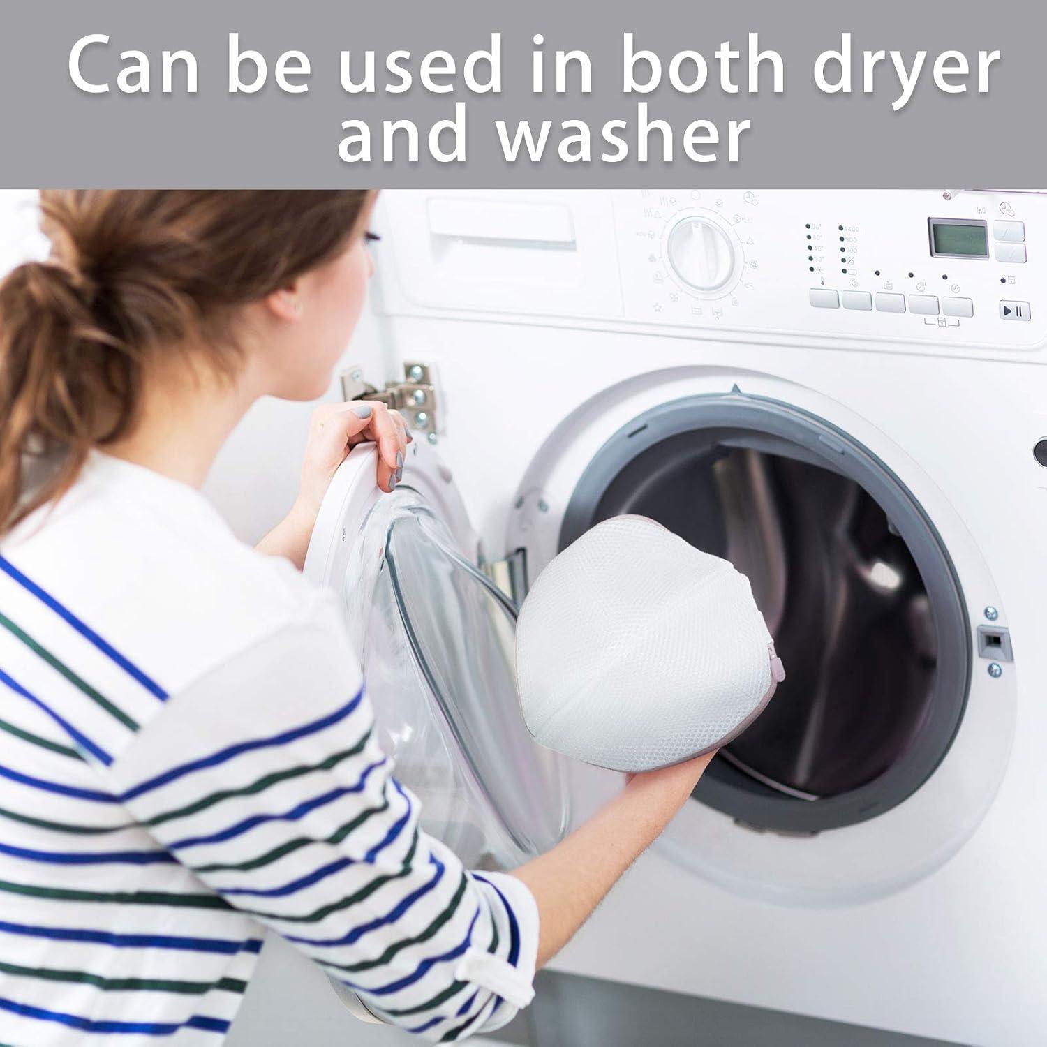 Bolsa de Lavado de Sujetadores Shappy 6 Piezas Malla Rosa