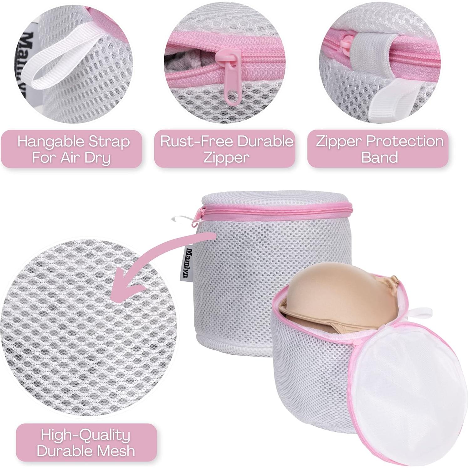 Bolsas de Malla para Sujetadores Mamlyn - 2 Medianas 15x17 cm