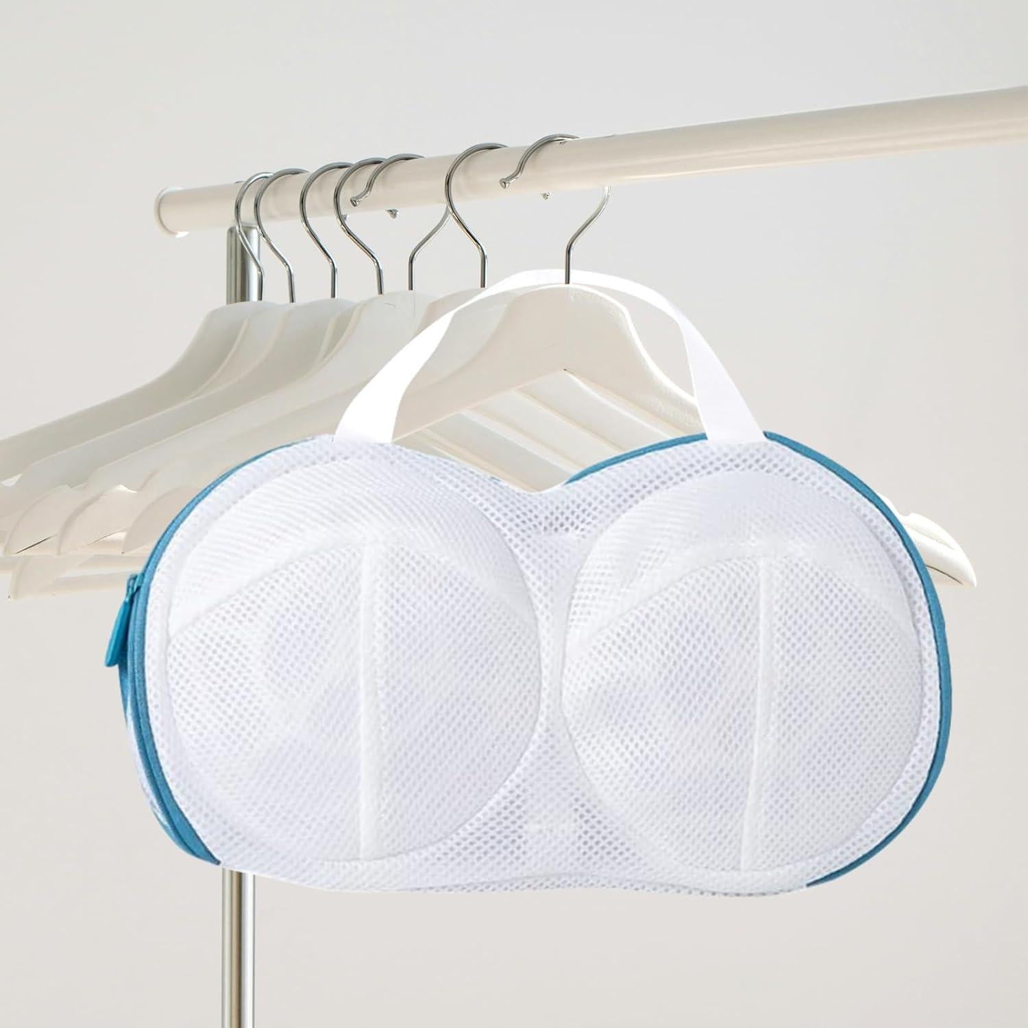 Juego de 3 Bolsas de Lavado de Sujetadores Werduoland Azul