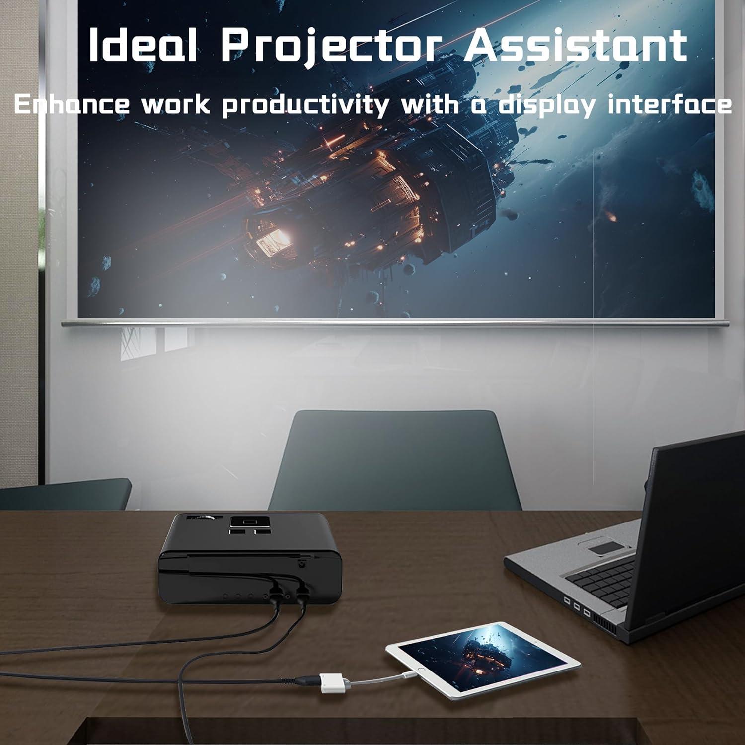 Adaptador Lightning a HDMI LIEZHUA HD01-NW 1080P Blanco