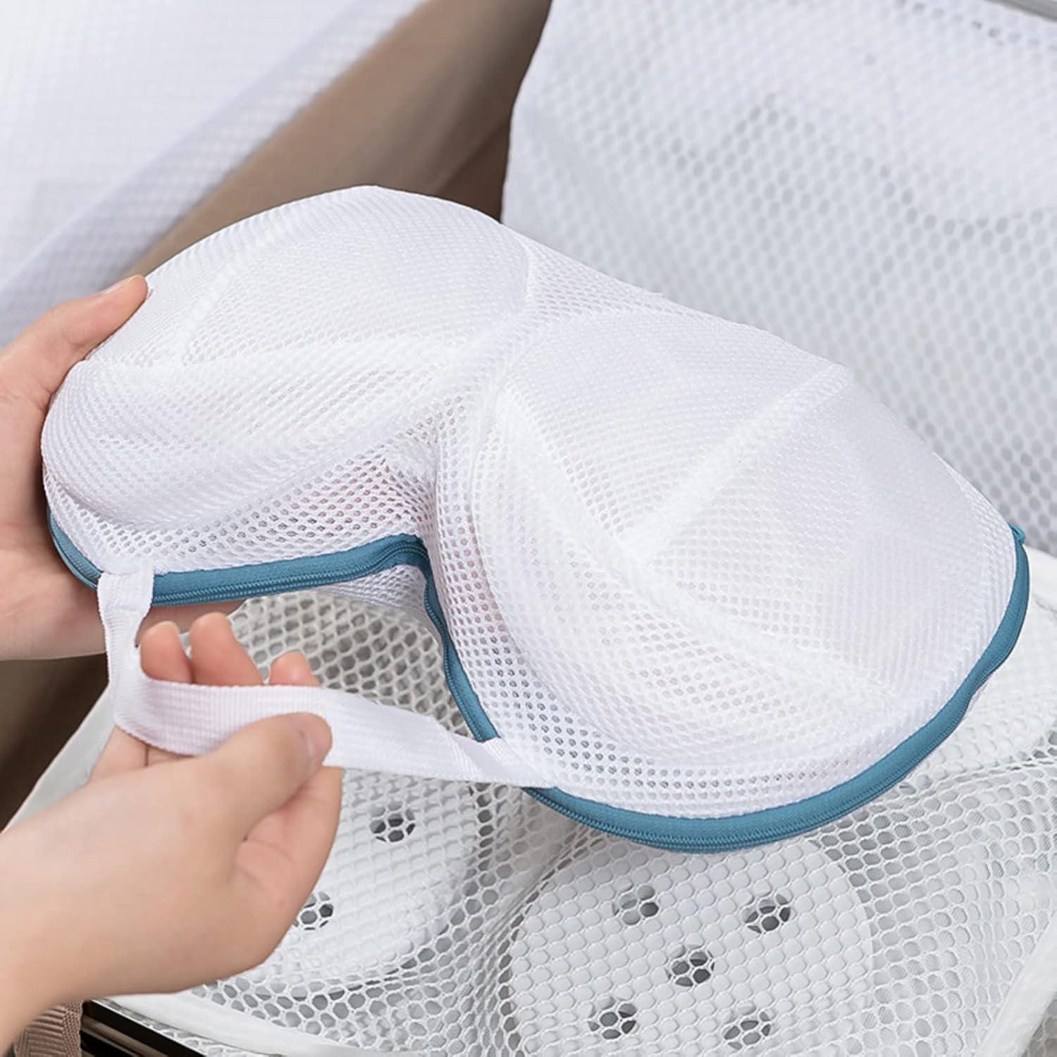 Juego de 3 Bolsas de Lavado Jatmira para Sujetadores Azul