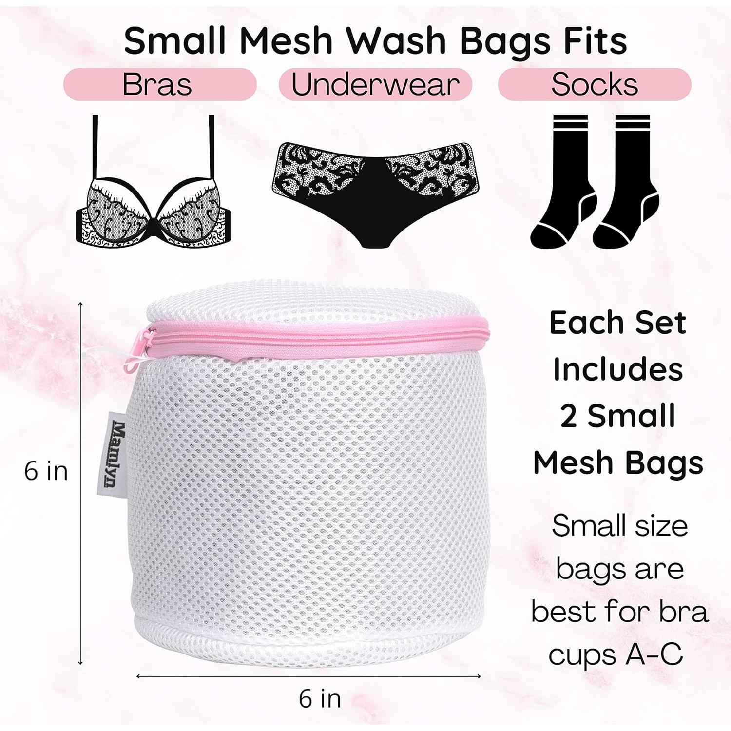 Bolsas de Malla para Sujetadores Mamlyn - Set de 3 Unidades