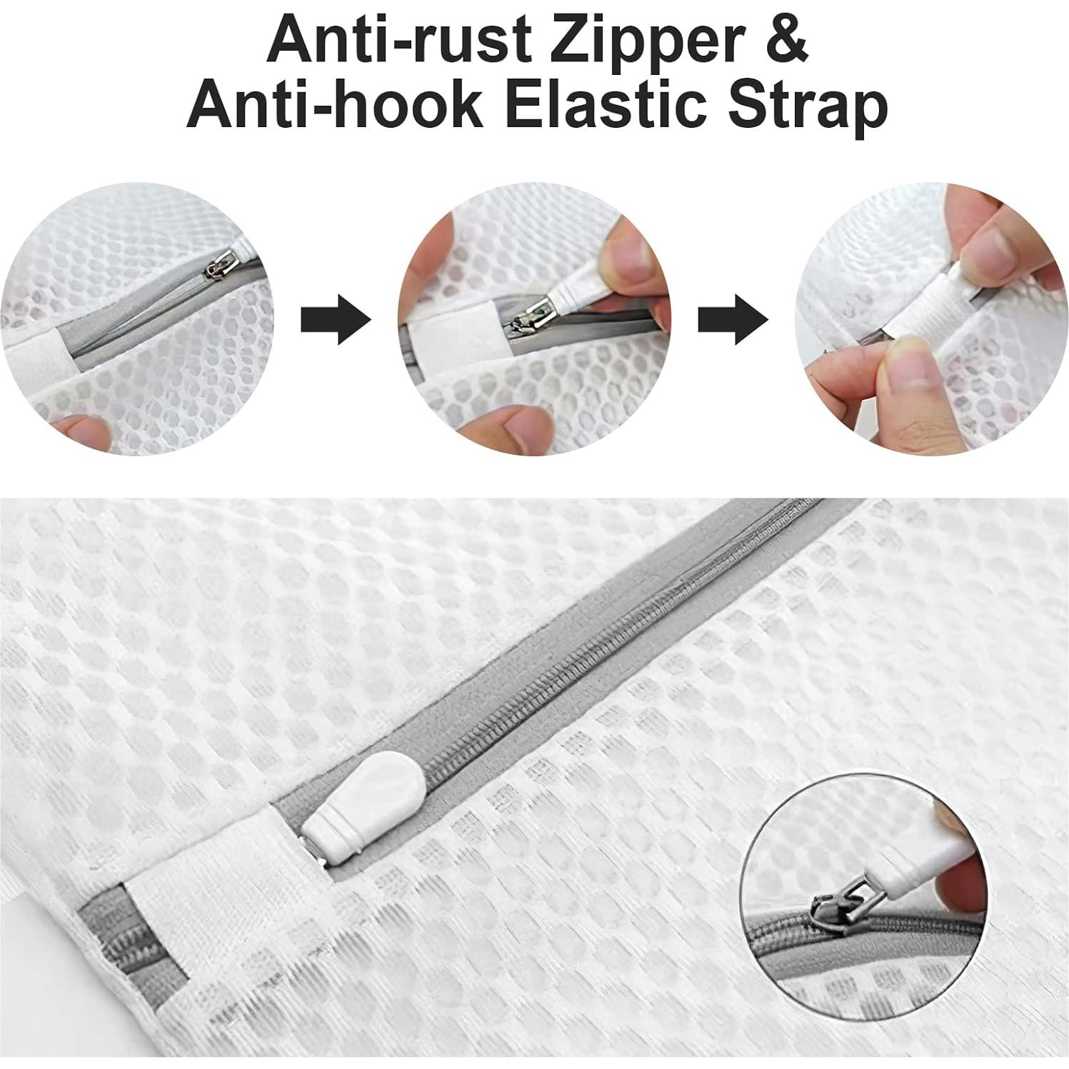 Bolsas de Lencería MDSXO 3 Paquete 30x25 cm con Asa