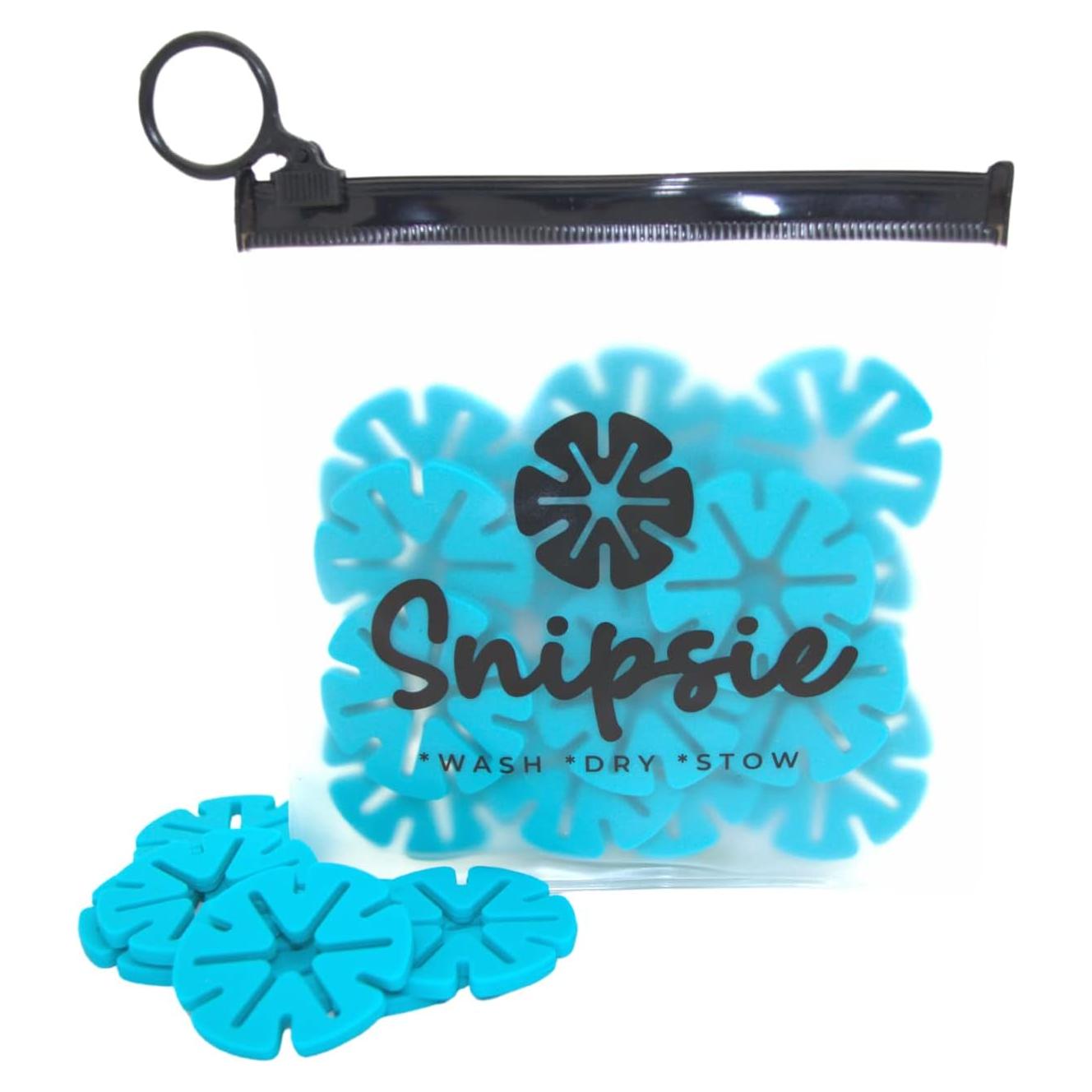 Anillos Sujetadores de Calcetines SNIPSIE - 20 Unidades Azul