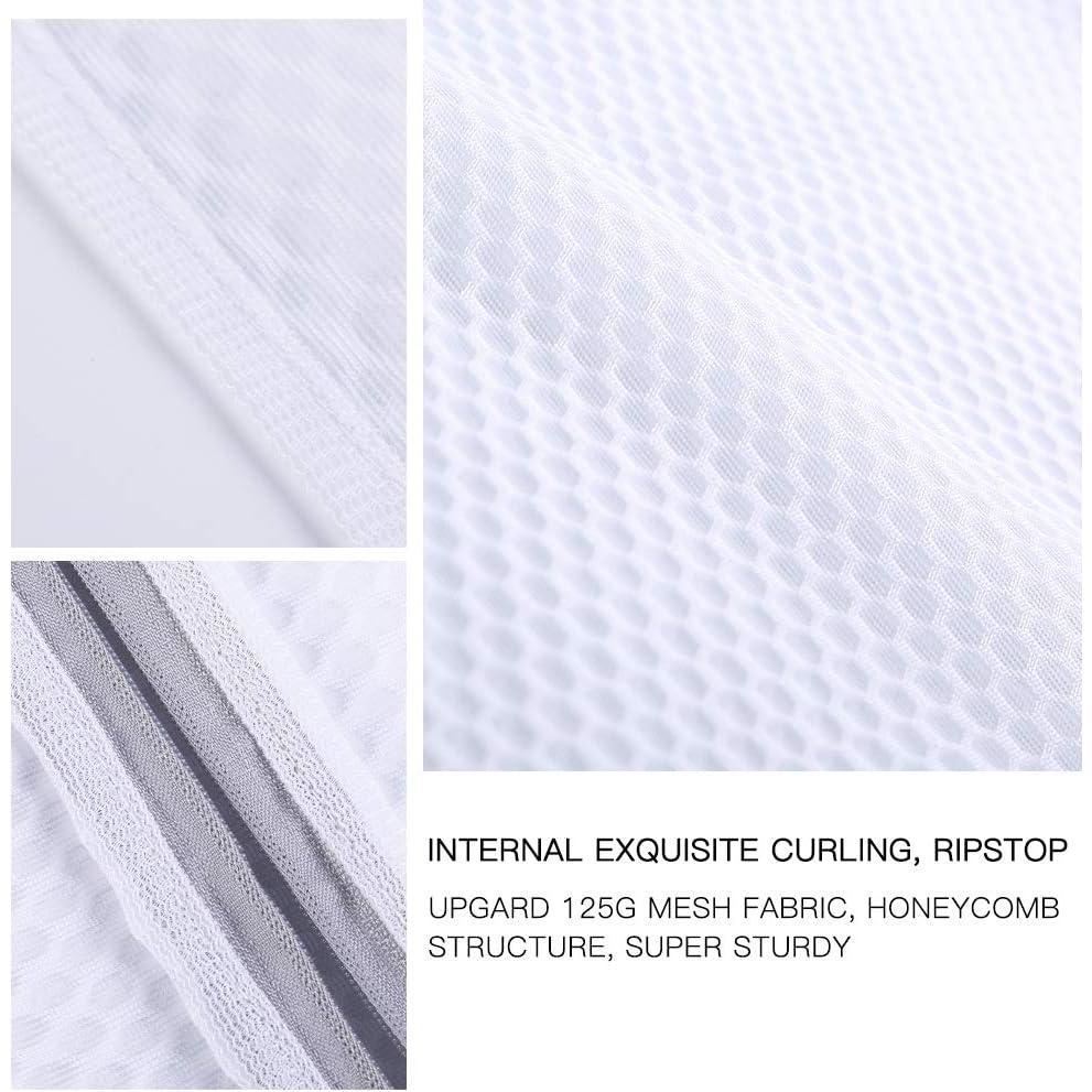 Bolsas de Lavandería Kimmama 2 Piezas Malla Poliester 1L y 1M