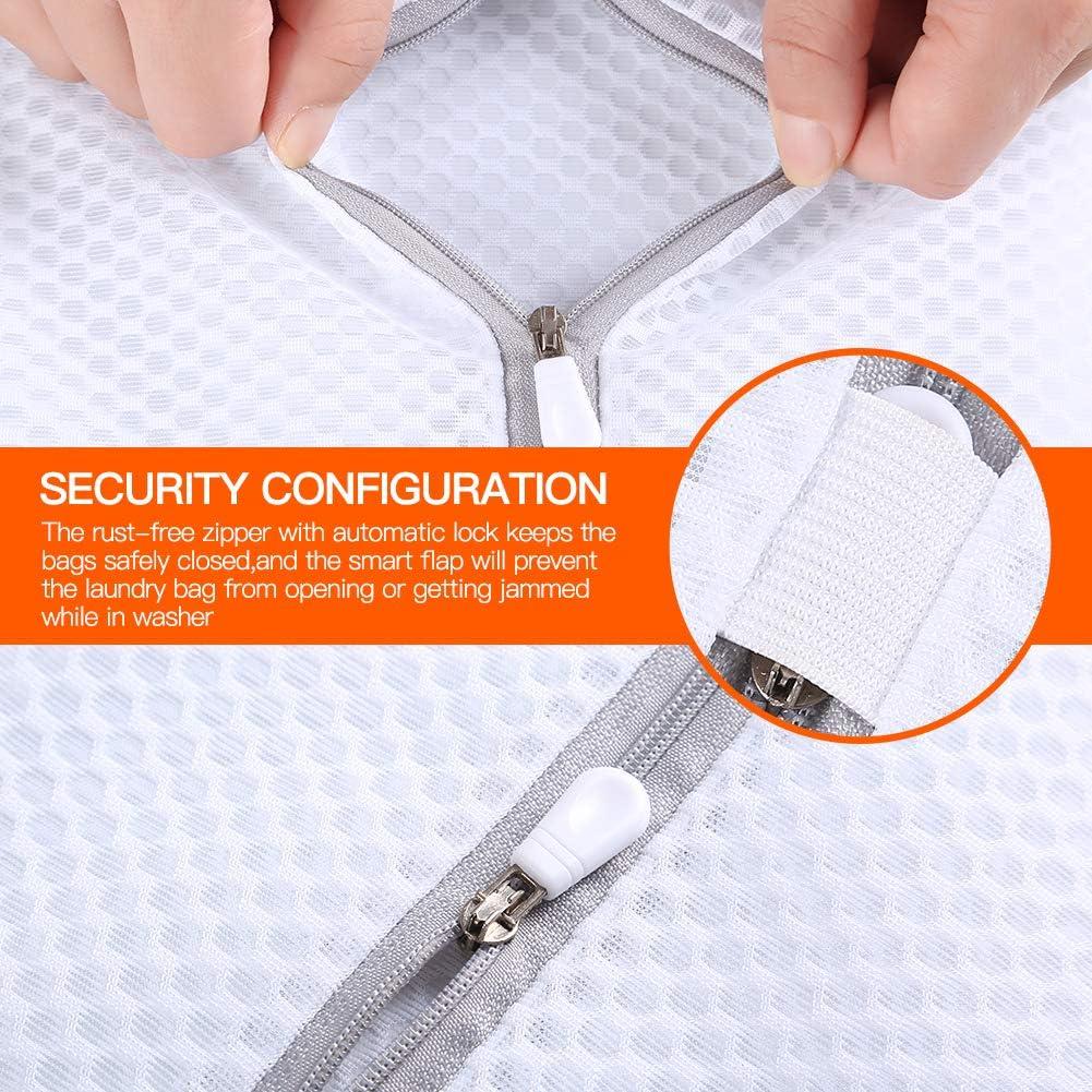 Bolsas de Lavandería Kimmama 2 Piezas Malla Poliester 1L y 1M