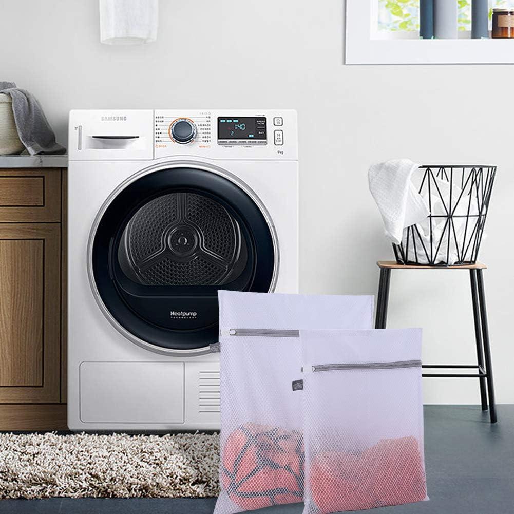 Bolsas de Lavandería Kimmama 2 Piezas Malla Poliester 1L y 1M