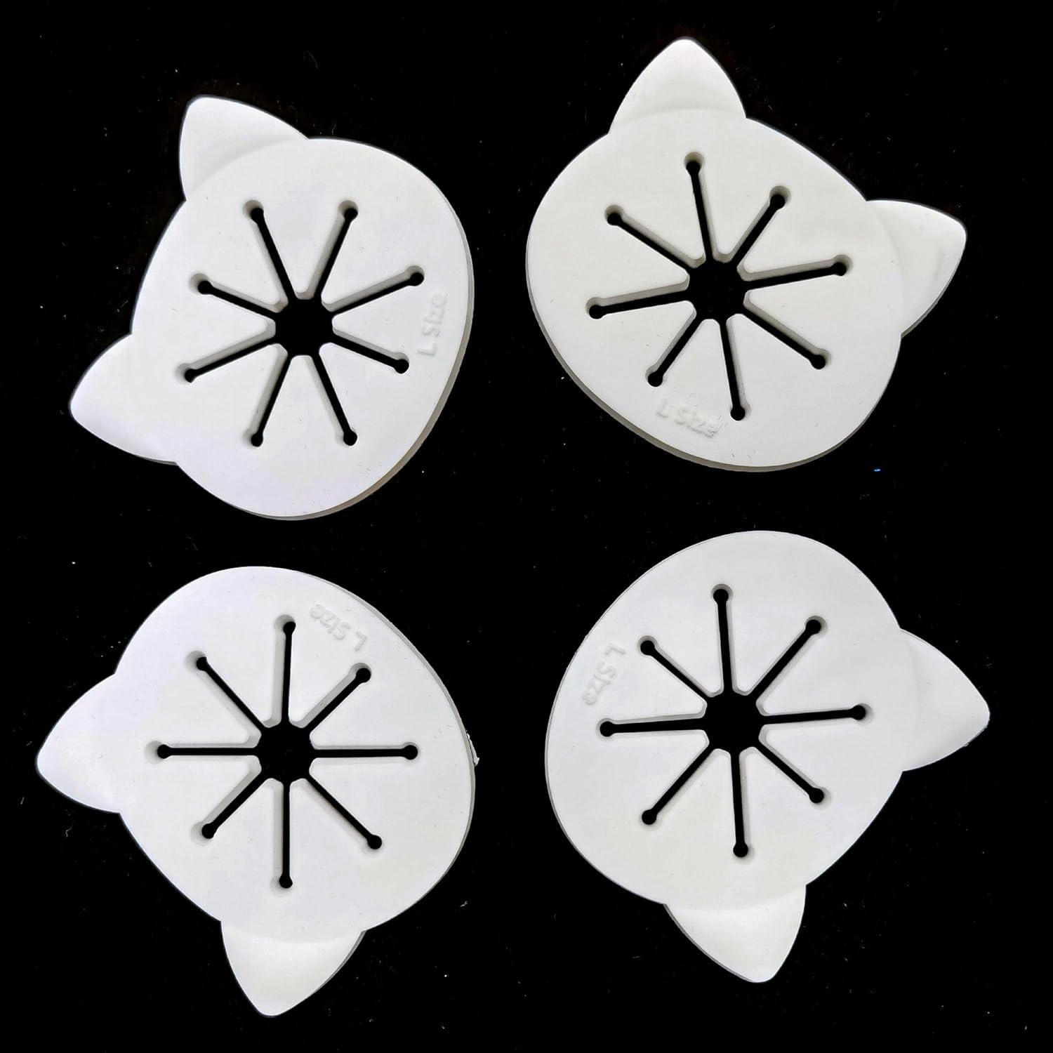 Cooplay 20 Anillos Sujetadores de Calcetines Silicona