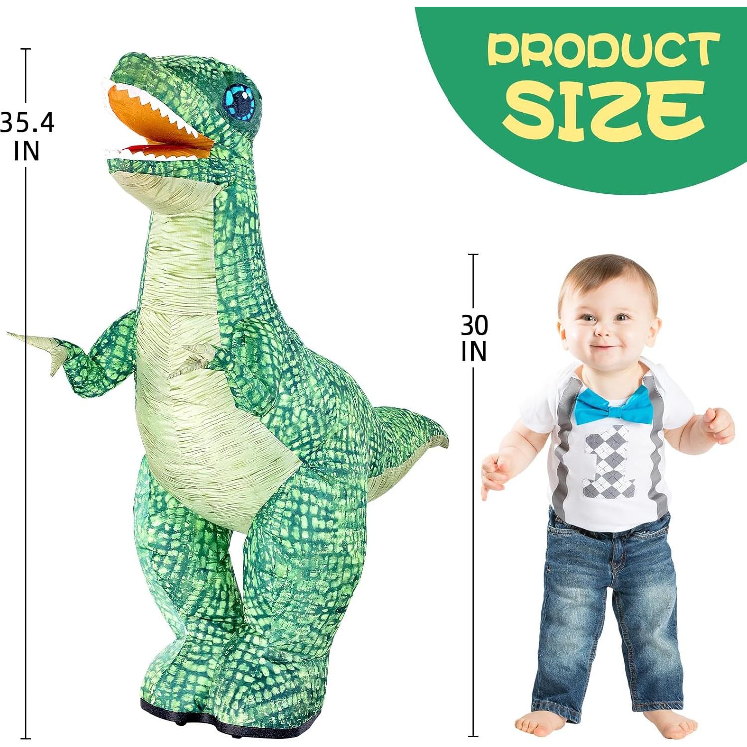Juguete Inflable Dinosaurio Control Remoto 2.4GHz Jovow 99cm