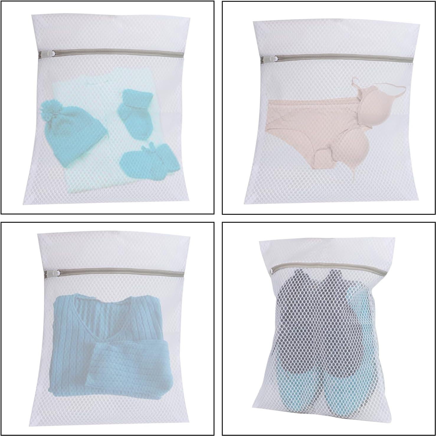 Bolsas de Lavandería de Malla HFengQ 30x40 cm Juego de 2