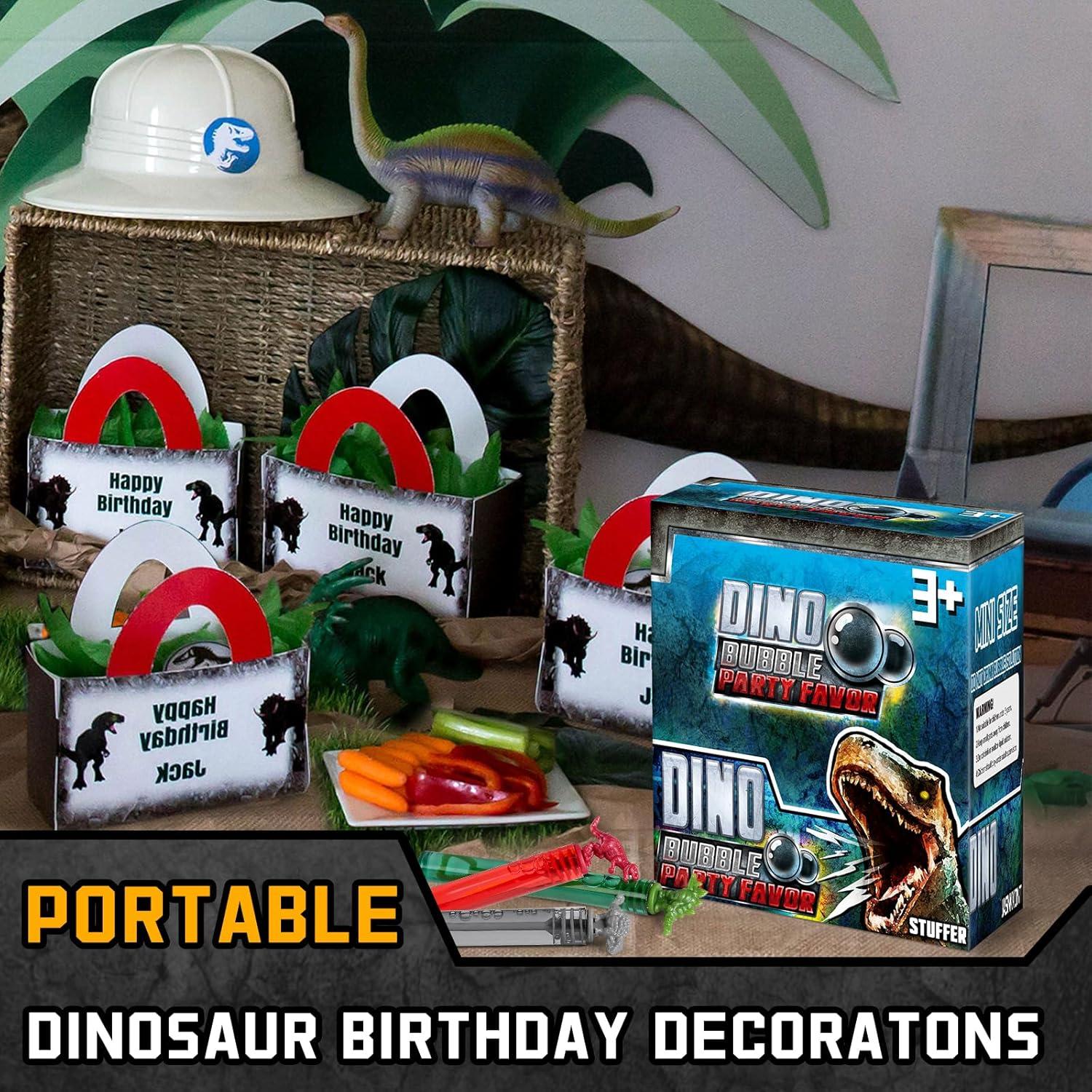 Varitas de Burbujas de Dinosaurio MAPIXO - Paquete de 32 Mini Juguetes