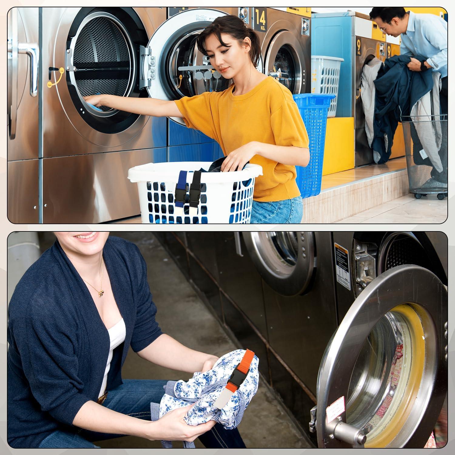 Correas de Lavandería PEUTIER 6 Piezas 48x2.5cm Multicolor