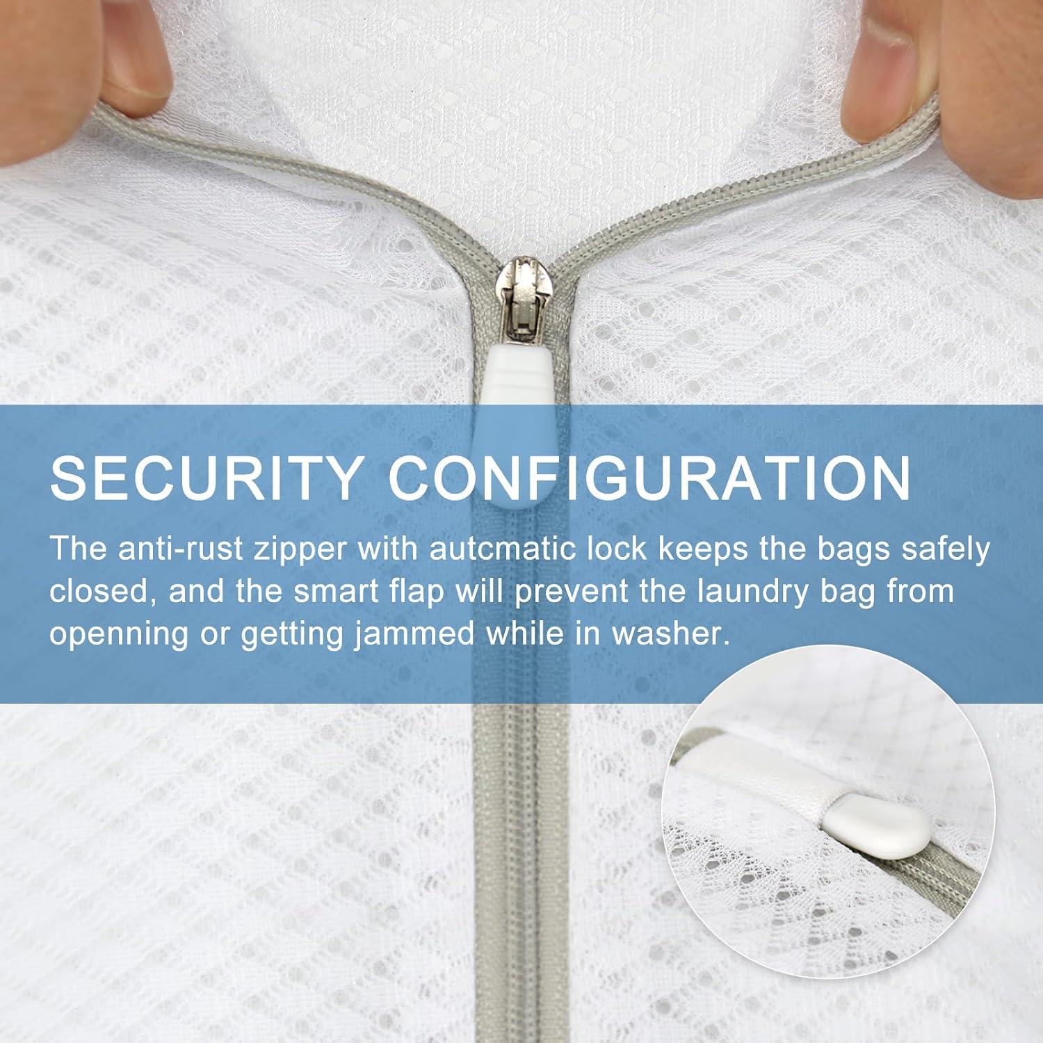 Bolsa de Lavandería Muchfun Malla Diamante 30x40cm 3 Pcs