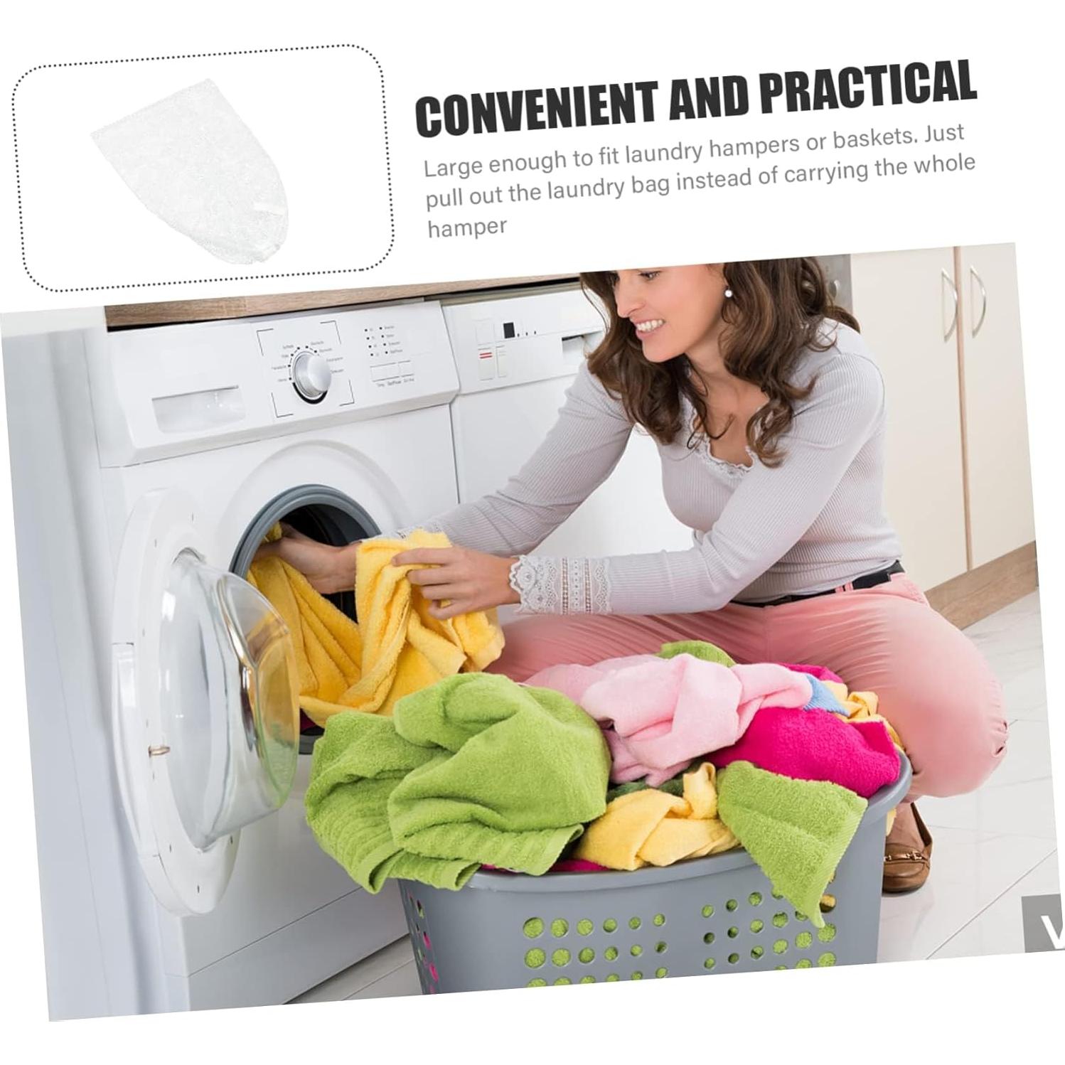 Bolsas de Lavandería de Malla Smowfes 30x45cm - 3 Unidades