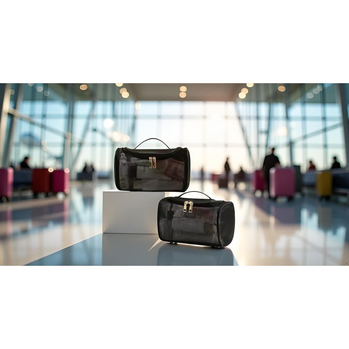 Bolsa de Malla Nylon Transparente Beyond Shadow 22.86x15.24cm