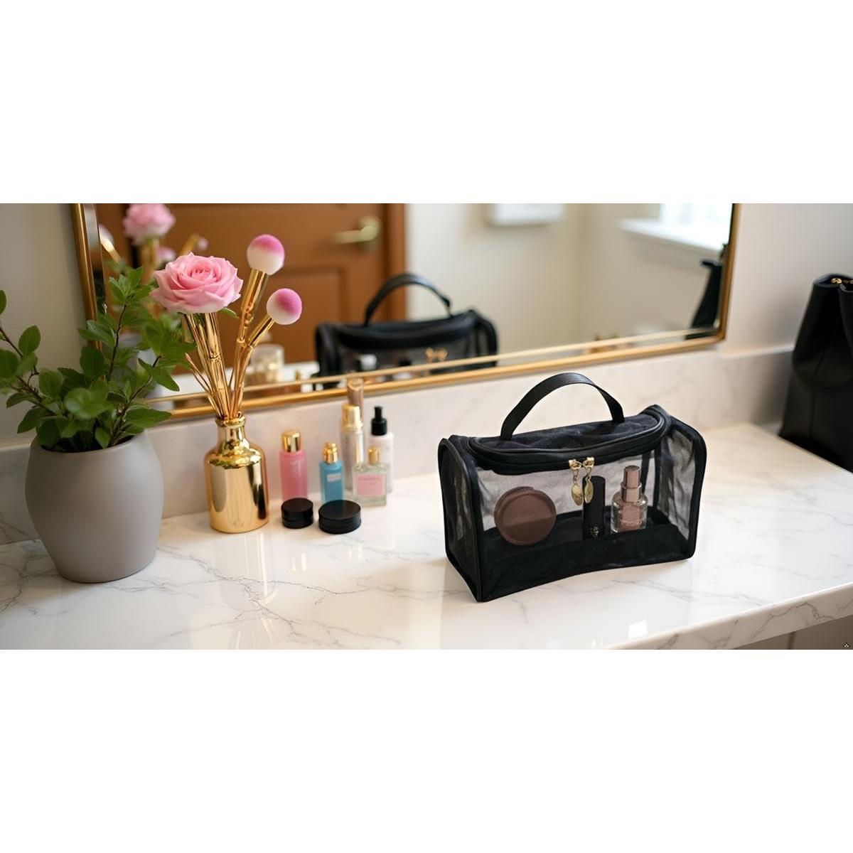 Bolsa de Malla Nylon Transparente Beyond Shadow 22.86x15.24cm