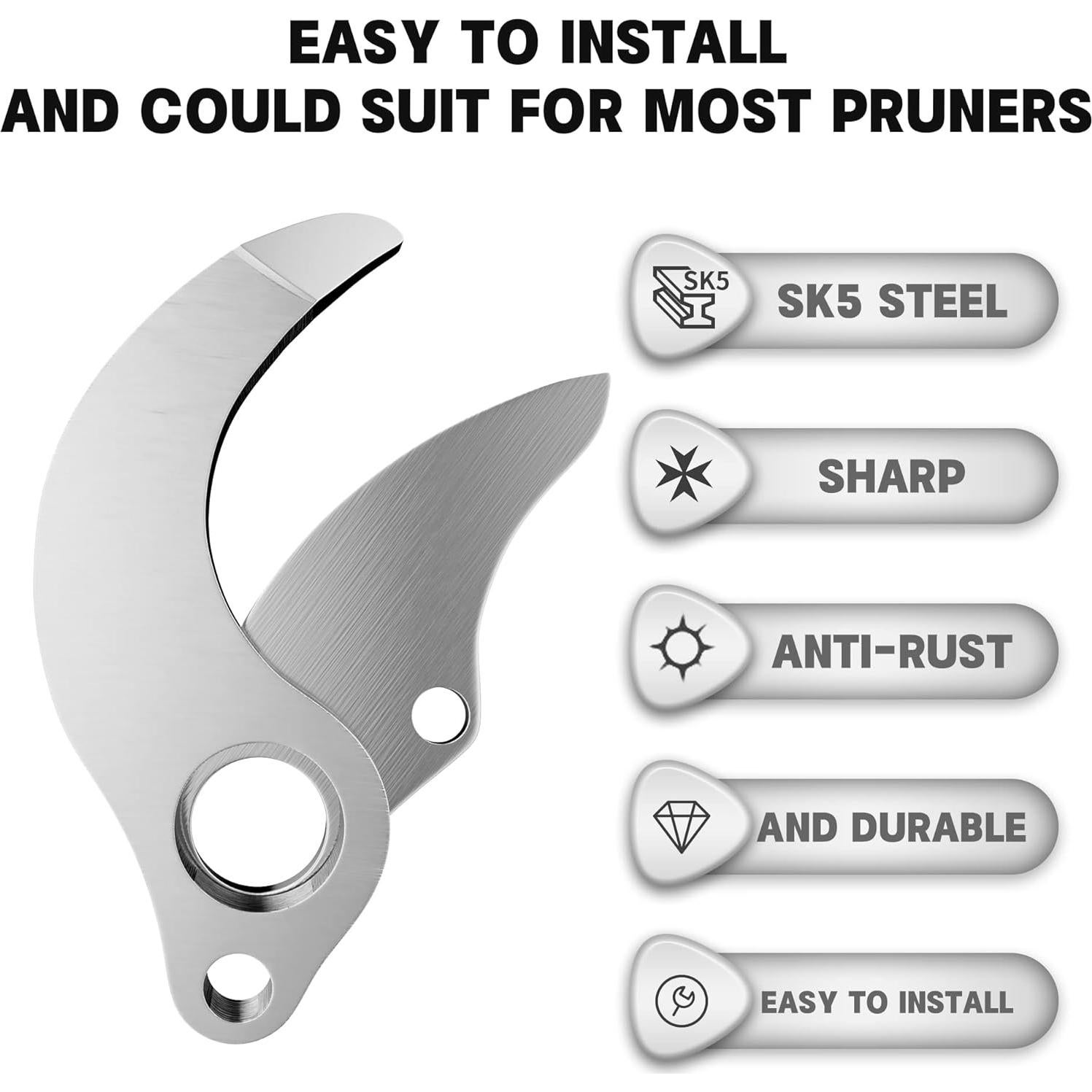 Cuchilla de Repuesto Dragro 30mm para Tijeras de Podar