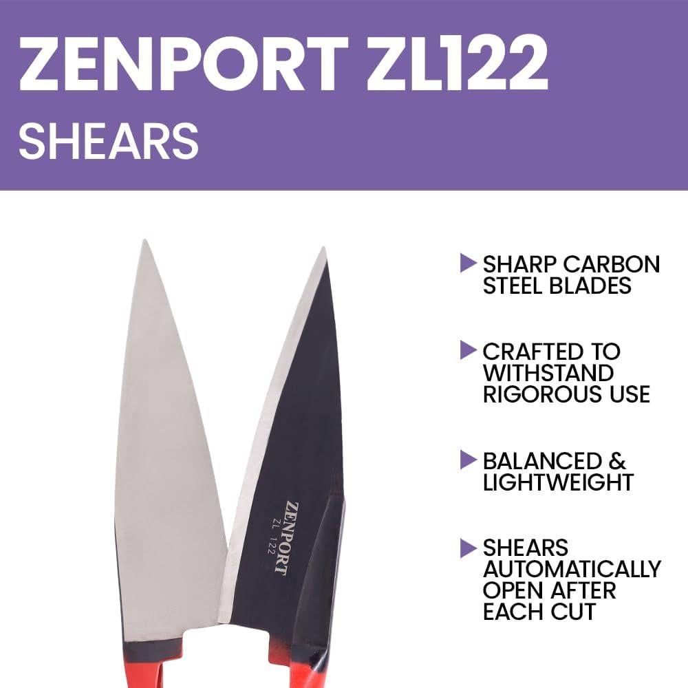 Tijeras de Cebolla y Oveja Zenport ZL122 Acero al Carbono 330mm