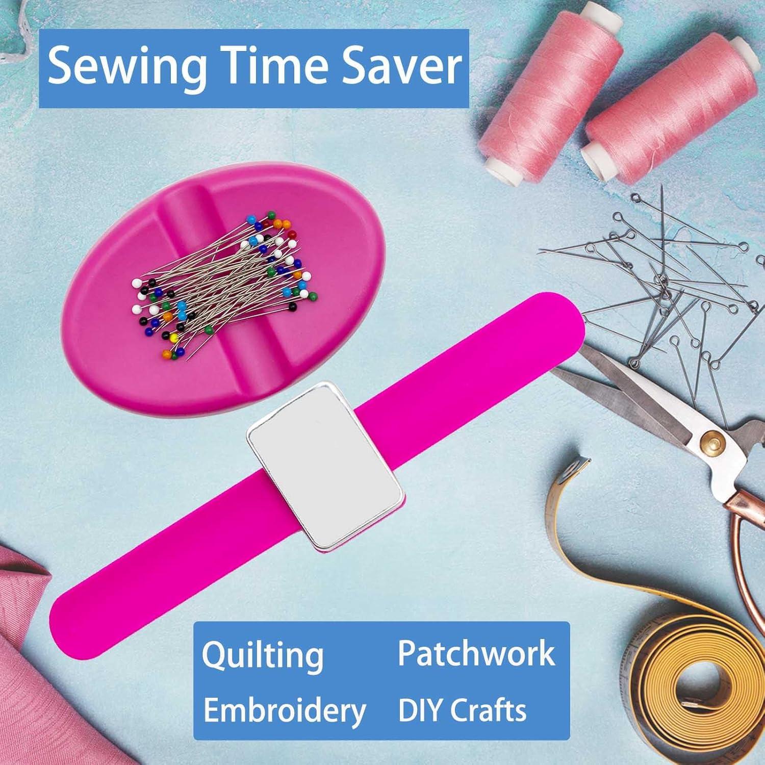 Cojín Magnético para Alfileres Hilltian - Rosa, 2 Piezas