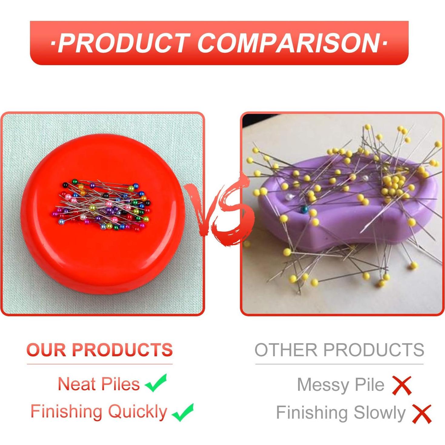 Almohadilla Magnética para Alfileres Phinus con 200 Alfileres