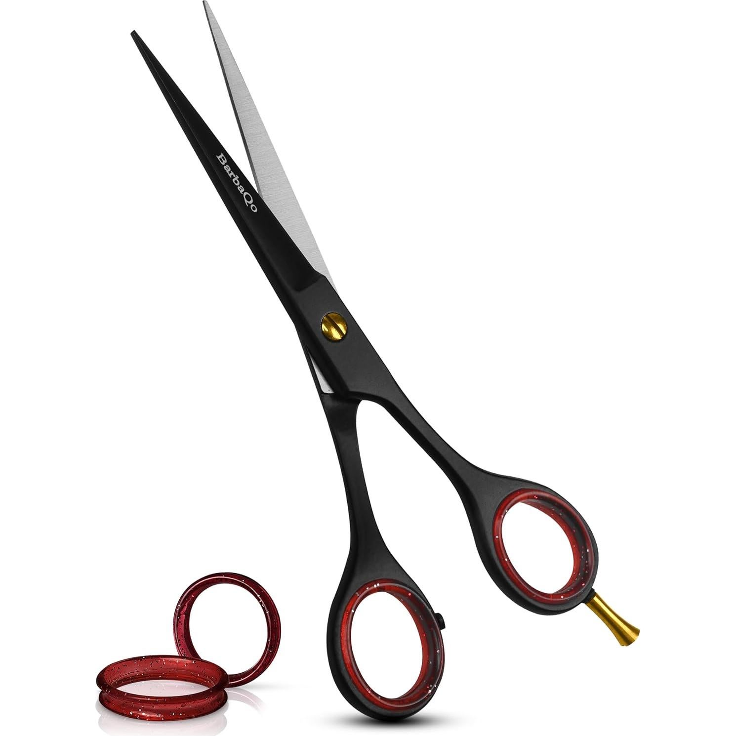 Tijeras de Corte de Cabello BarbaQo 16.5 cm Acero Inoxidable