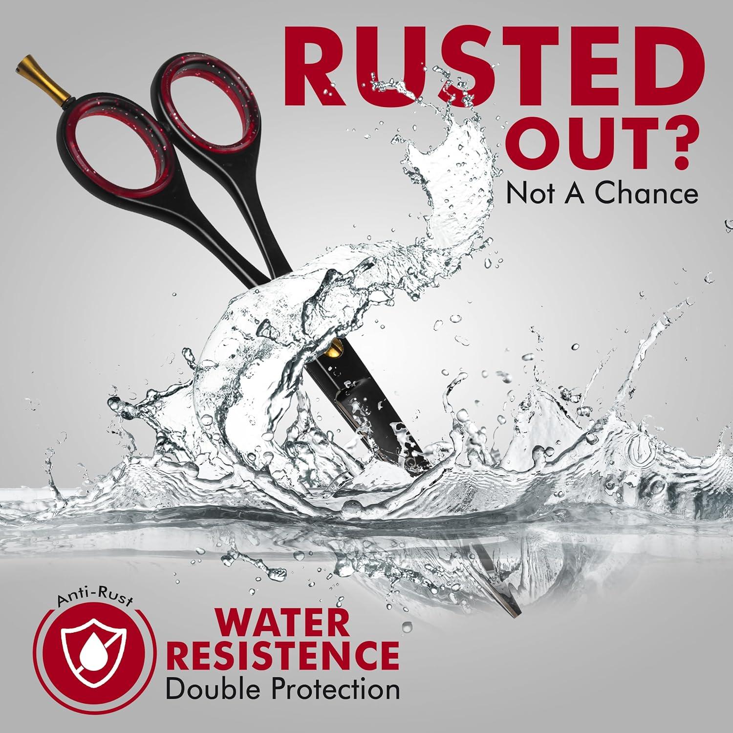 Tijeras de Corte de Cabello BarbaQo 16.5 cm Acero Inoxidable