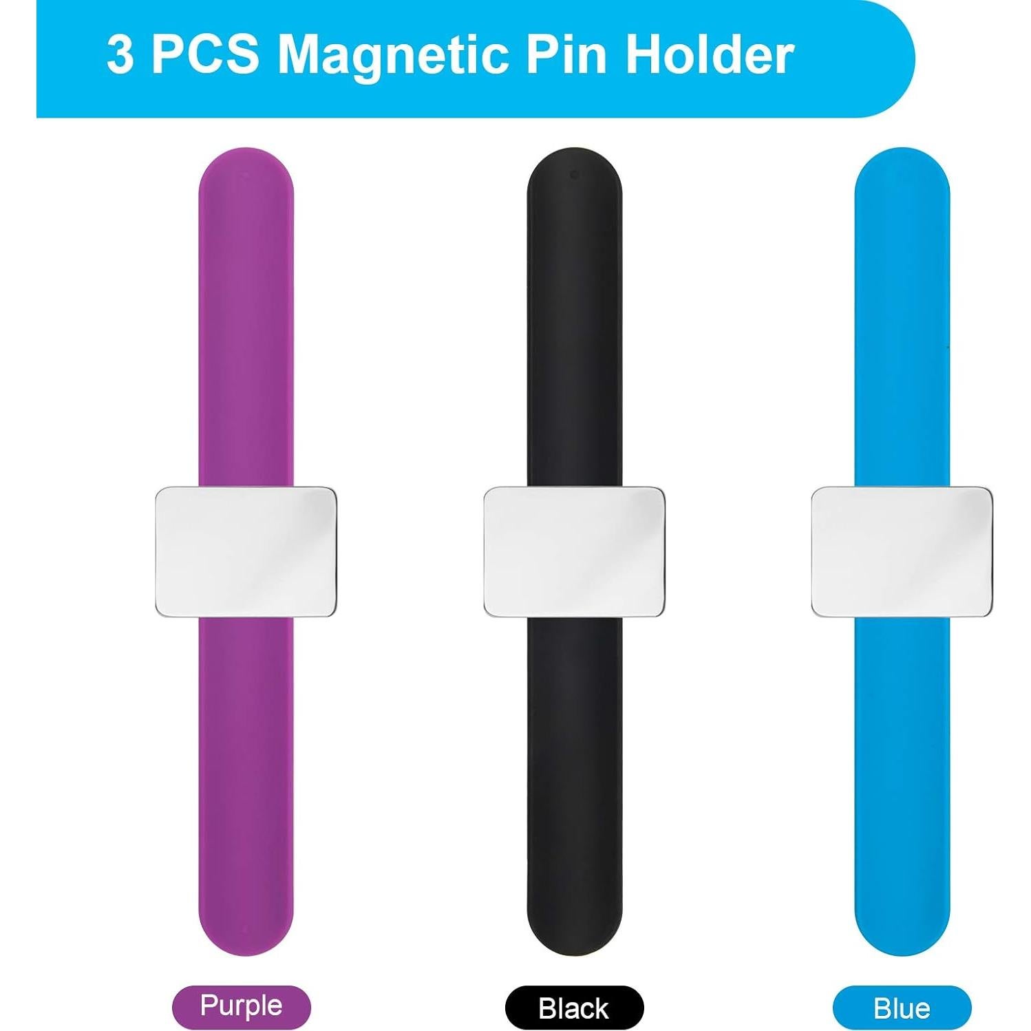 Soporte Magnético para Alfileres Coitak 3 PCS - Muñequera