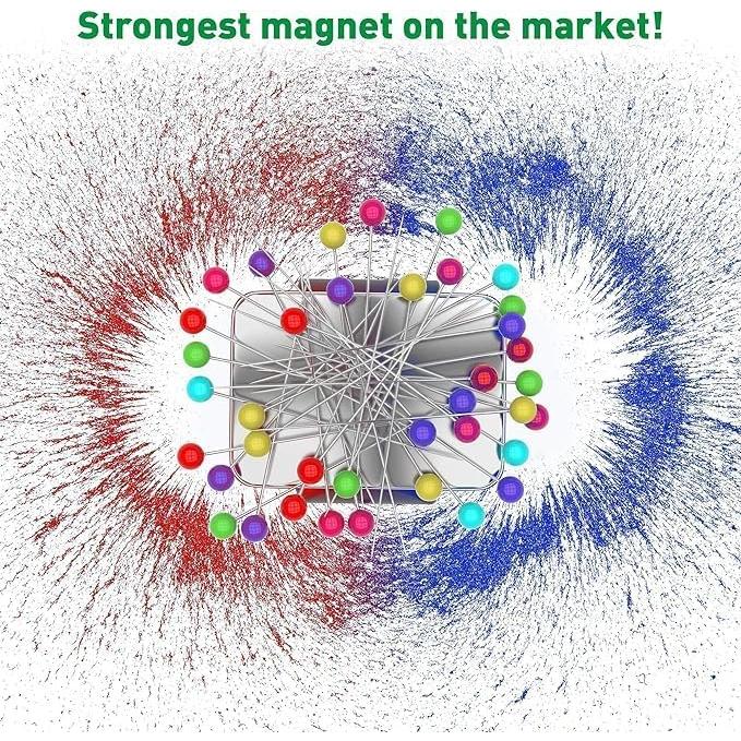 Cojín de Alfileres Magnético Sew Your Way Negro 22.86 cm