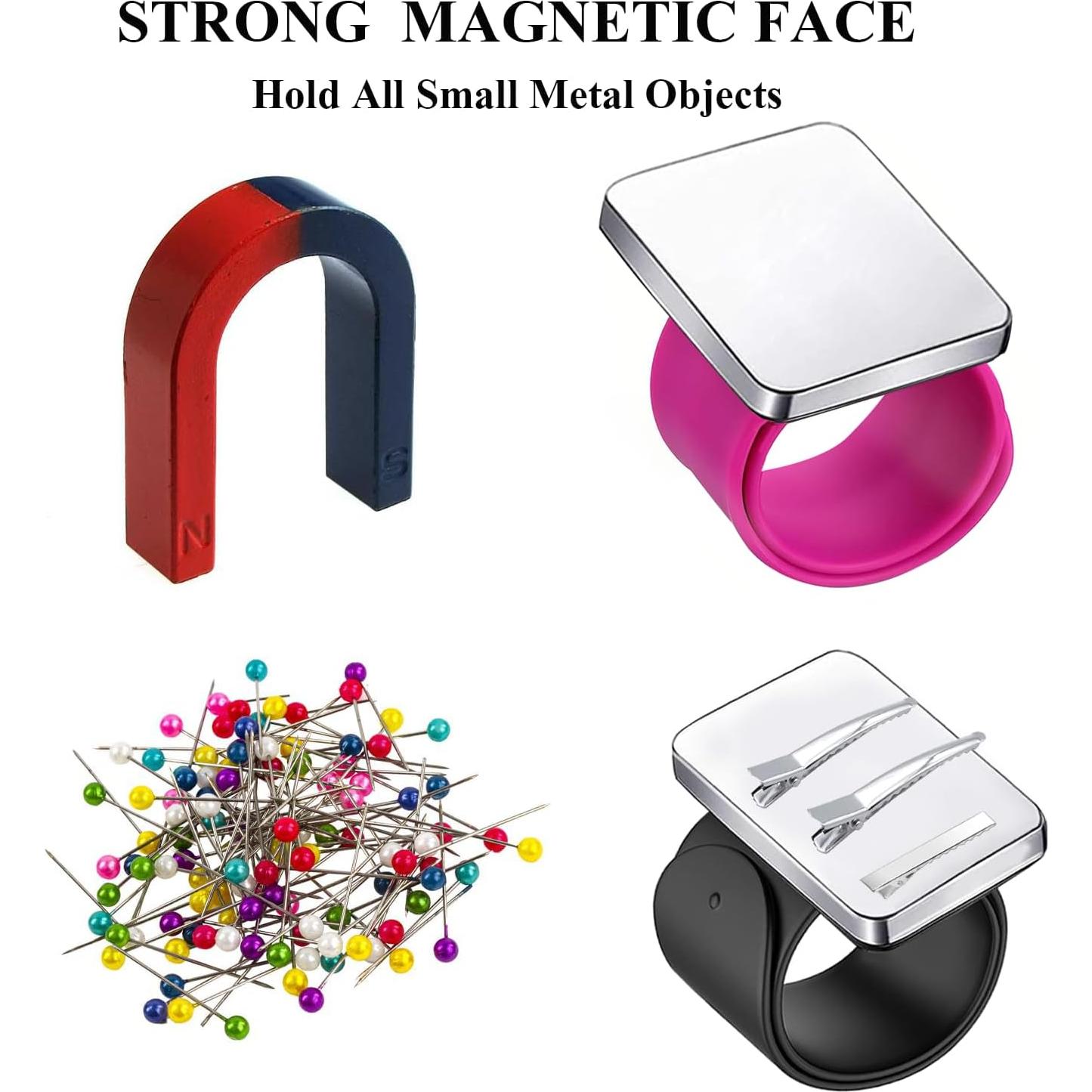 Muñequera Magnética Rabetly 2 Piezas para Costura y Estilo