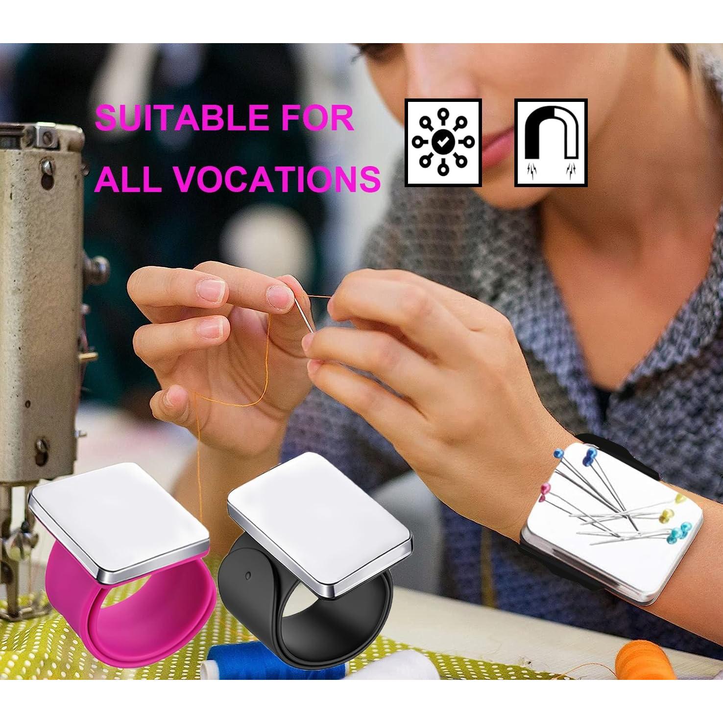 Muñequera Magnética Rabetly 2 Piezas para Costura y Estilo