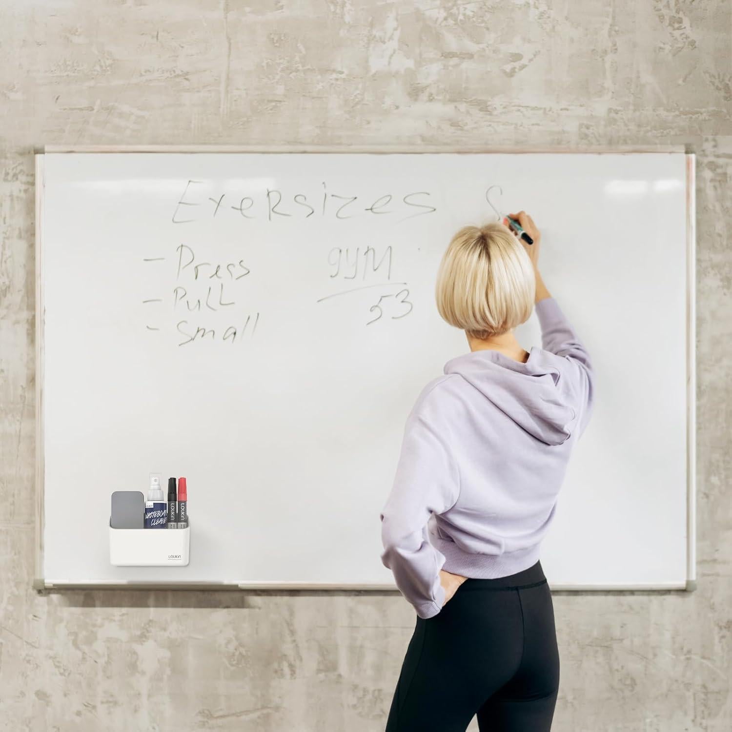 Soporte Magnético Loukin para Marcadores y Control Remoto - Blanco