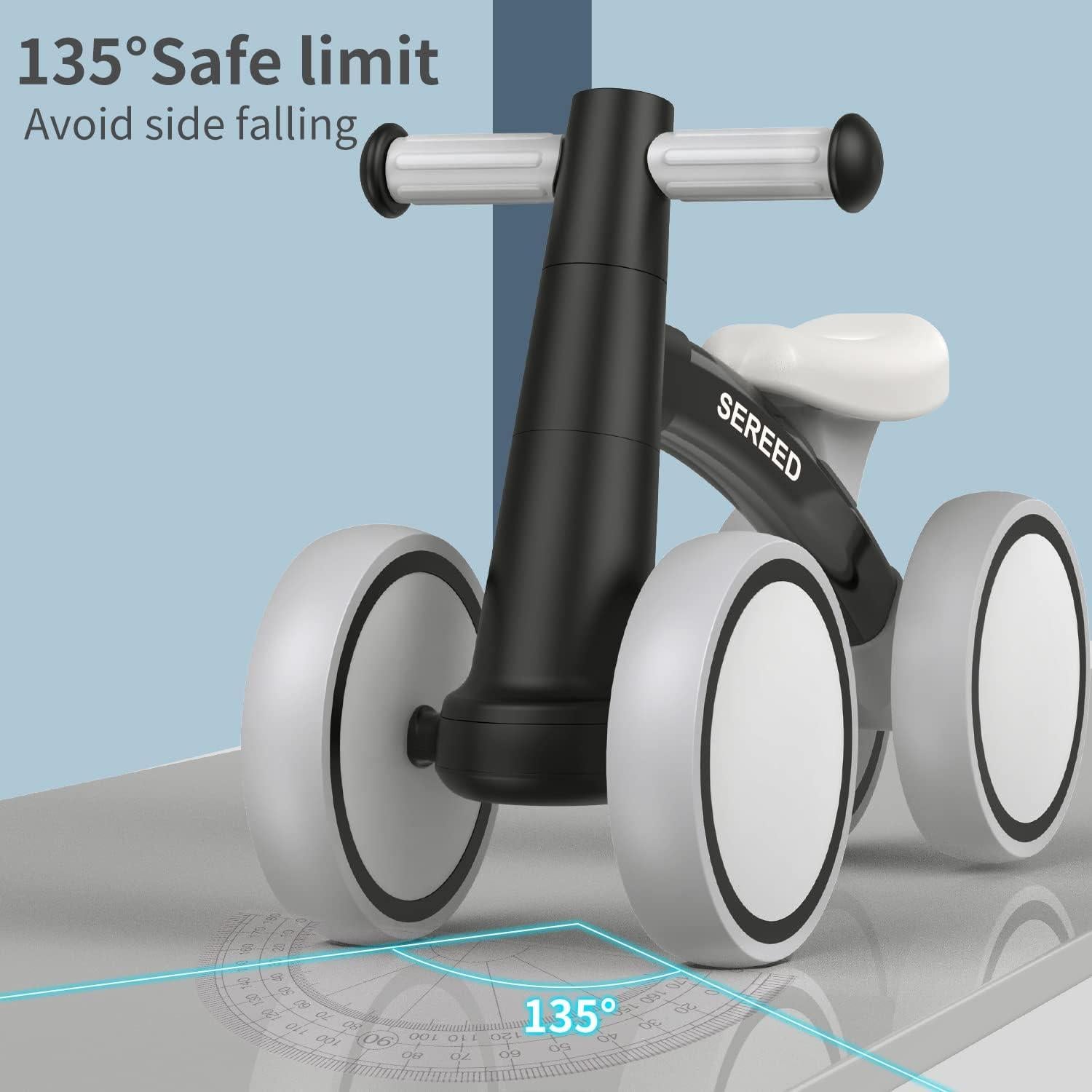 Bicicleta de Equilibrio SEREED UD30 para Bebés 1-2 Años