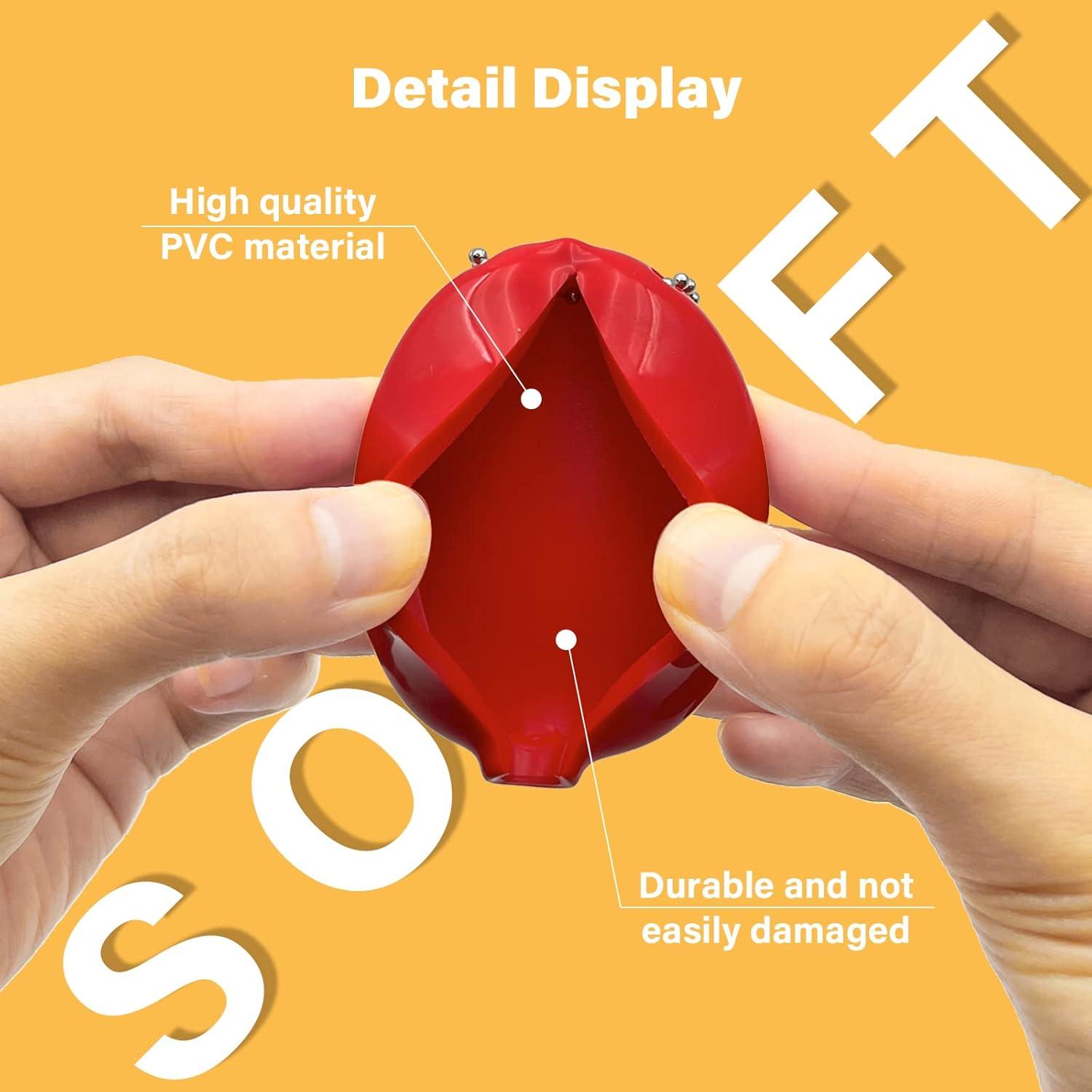 Monedero Ovalado de Goma DEEZOMO 3 Piezas 5x7.6cm Colores