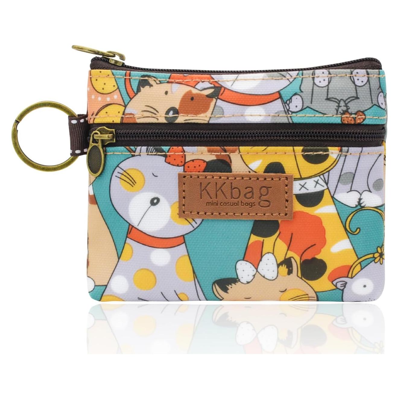 Monedero Compacto Impermeable WisePoint Verde 12x10cm