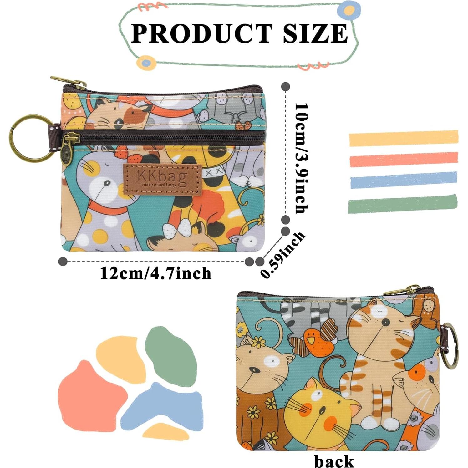 Monedero Compacto Impermeable WisePoint Verde 12x10cm