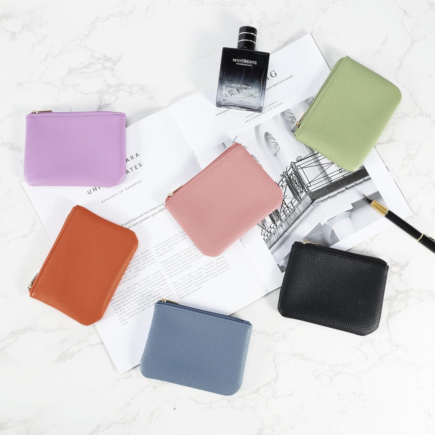 Monedero de Cuero PU Chelmon Compacto 12.7x9.7cm Set 2 Colores