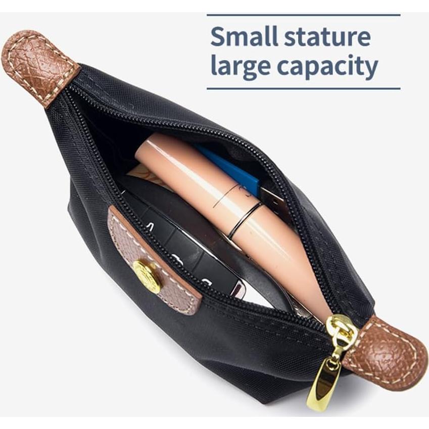 Monedero Mini de Nailon Zitokin para Mujeres - Negro