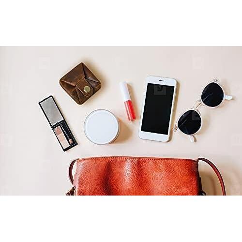 Monedero de Cuero Jajmo Legacy Compacto 7.62x7.62cm Marrón