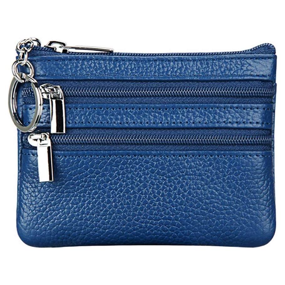 Monedero de Cuero Genuino Cynure para Mujeres Mini 11x9 cm