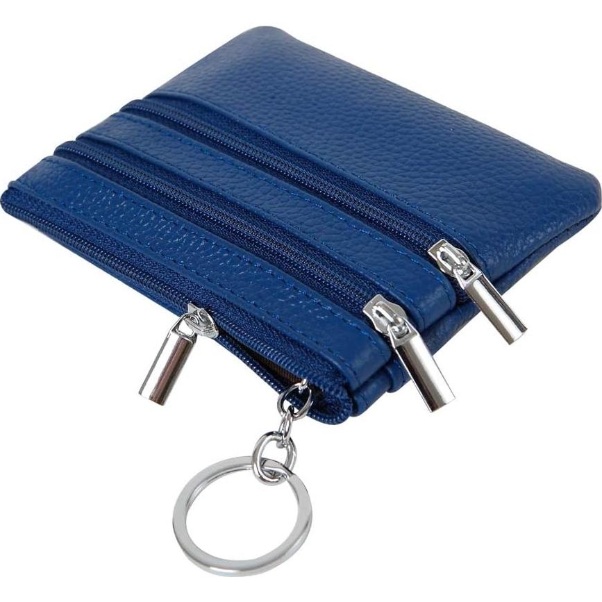 Monedero de Cuero Genuino Cynure para Mujeres Mini 11x9 cm