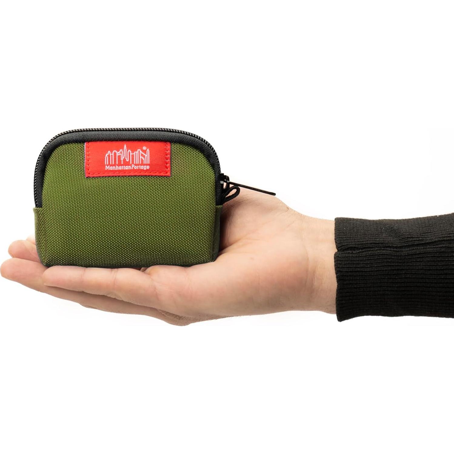 Monedero Manhattan Portage Oliva 1000D CORDURA Resistente al Agua