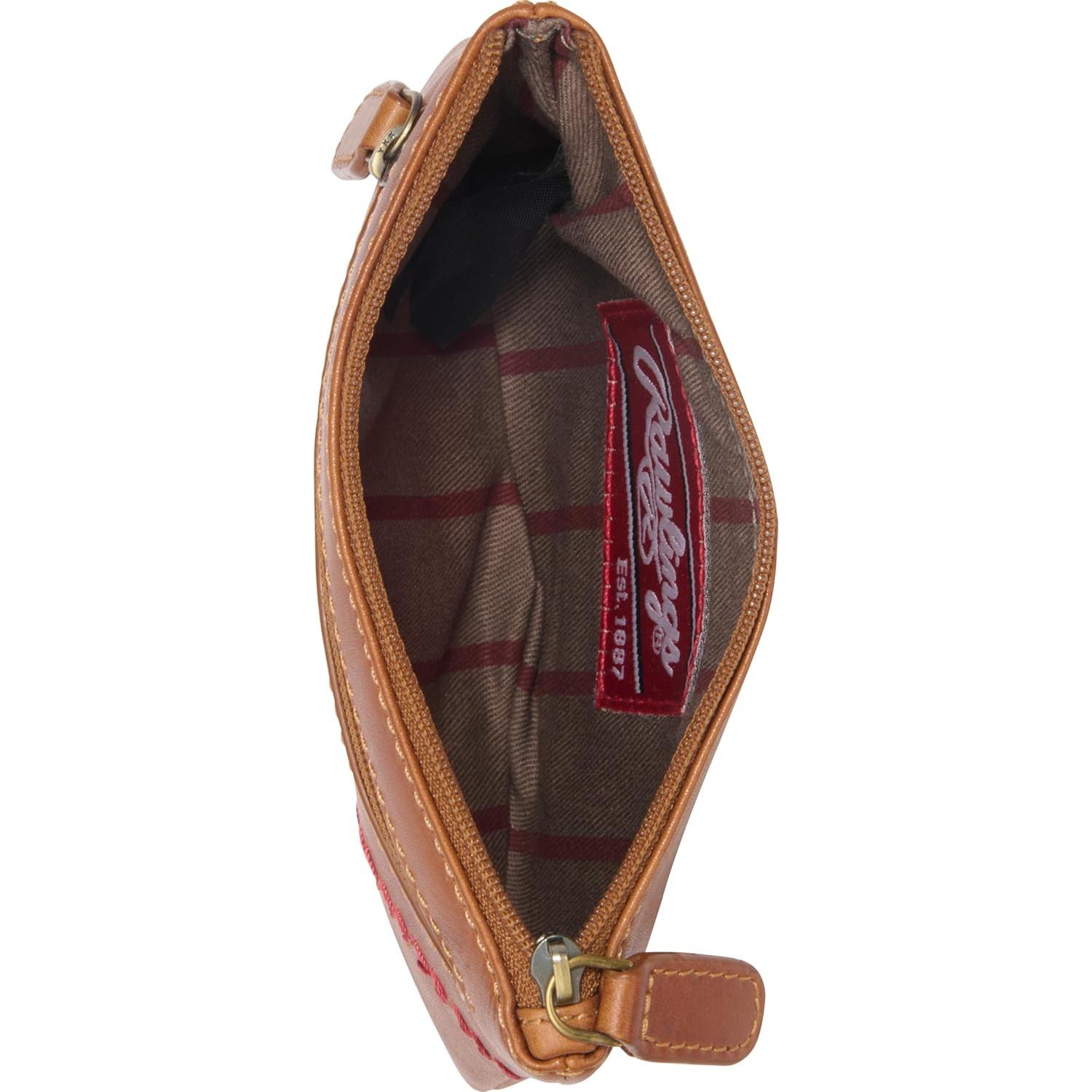 Monedero de Cuero Rawlings para Mujeres - Estilo Béisbol