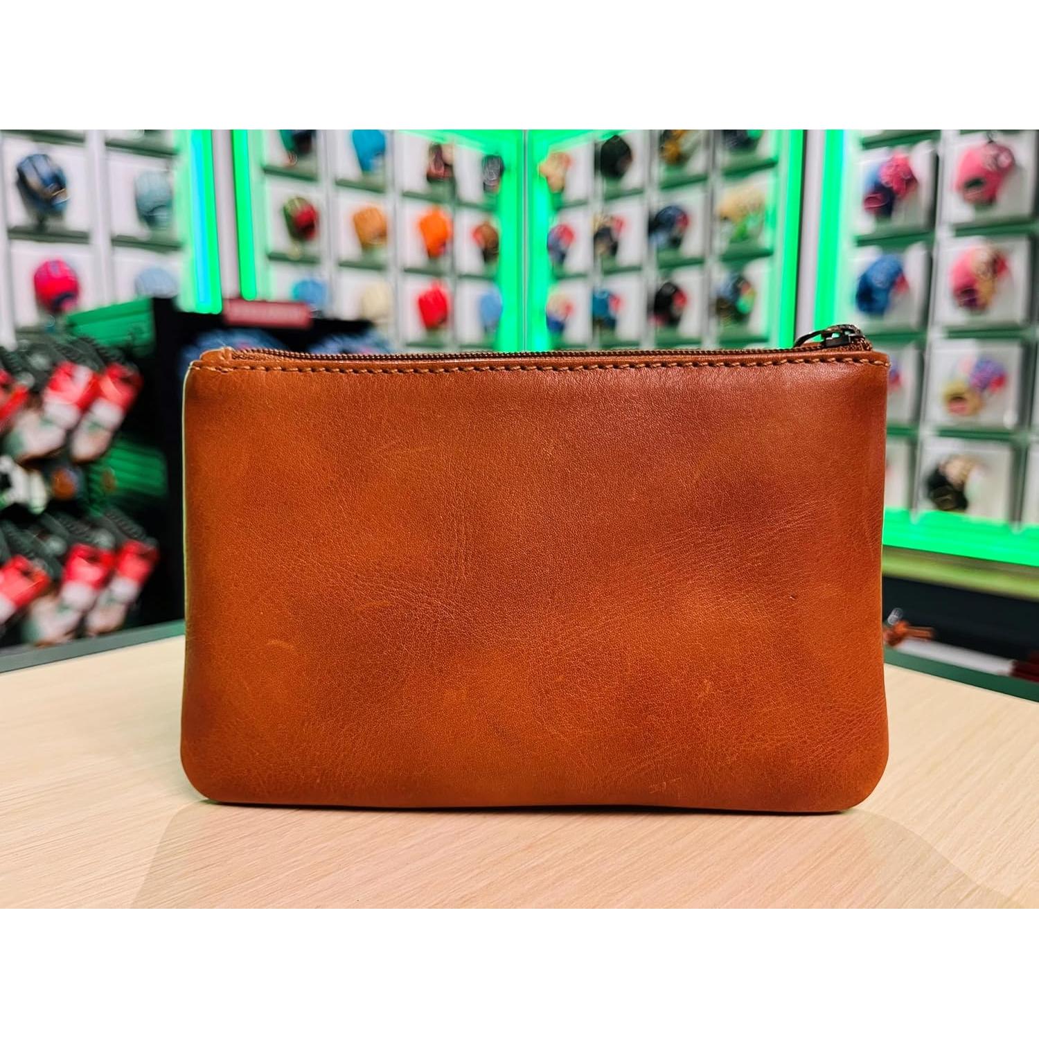 Monedero de Cuero Rawlings para Mujeres - Estilo Béisbol