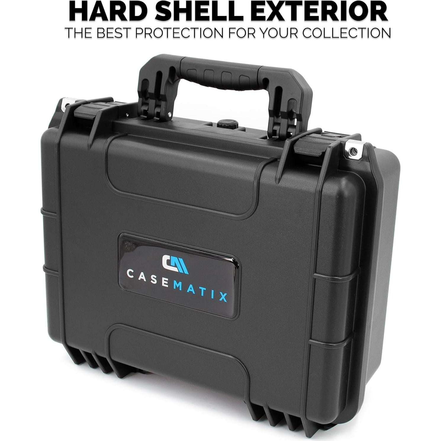 Estuche de Almacenamiento para 100 Tarjetas Calificadas CASEMATIX