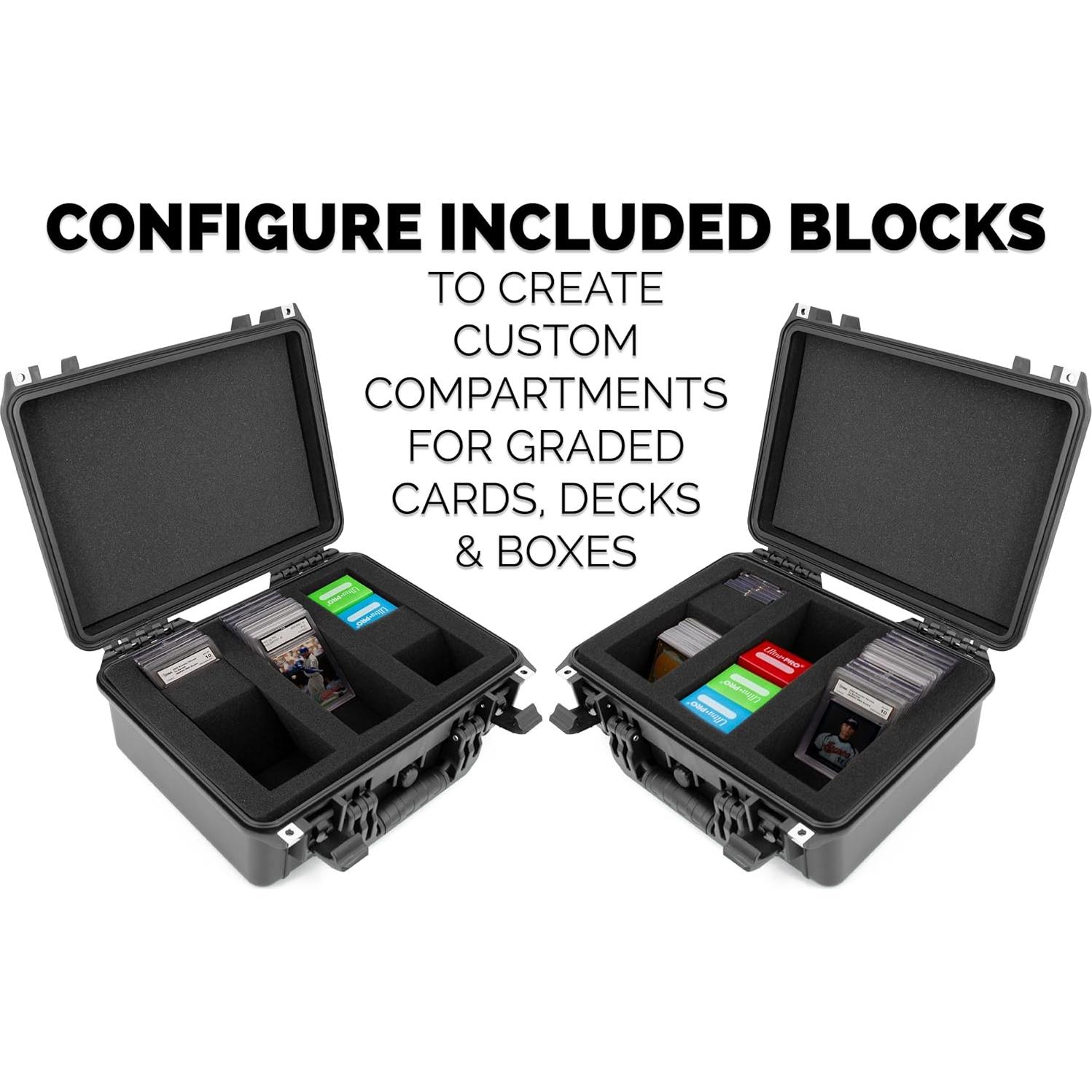 Estuche de Almacenamiento para 100 Tarjetas Calificadas CASEMATIX