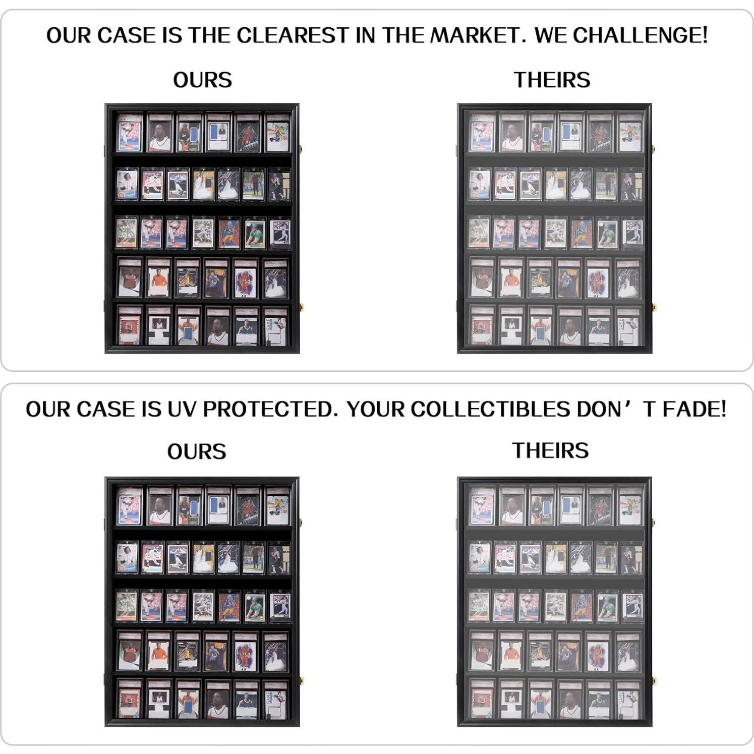 Estuche de Exhibición de Tarjetas Deportivas VERANI Grande