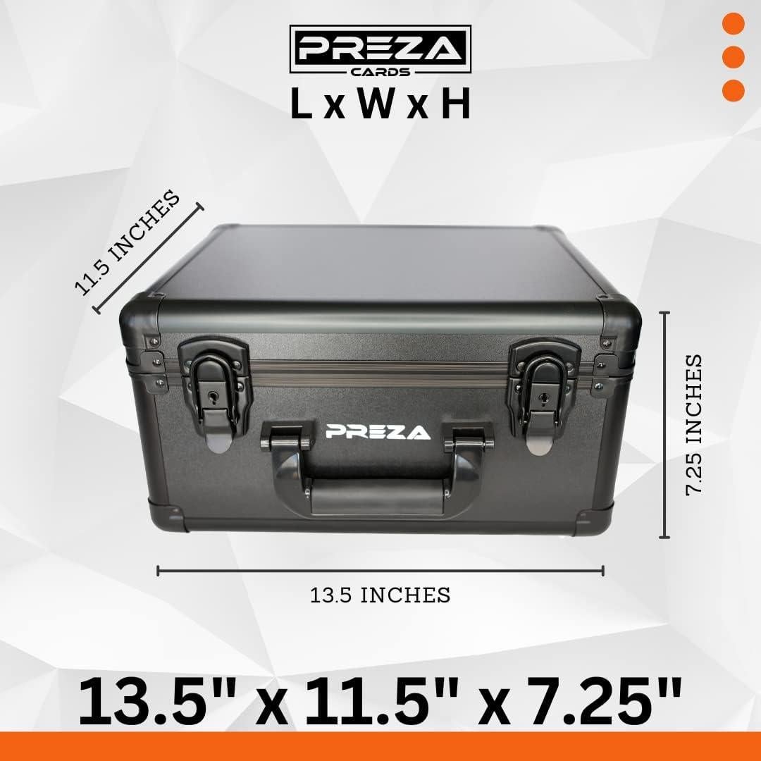 Caja de Almacenamiento de Cartas PREZA - 36 Litros, Negra