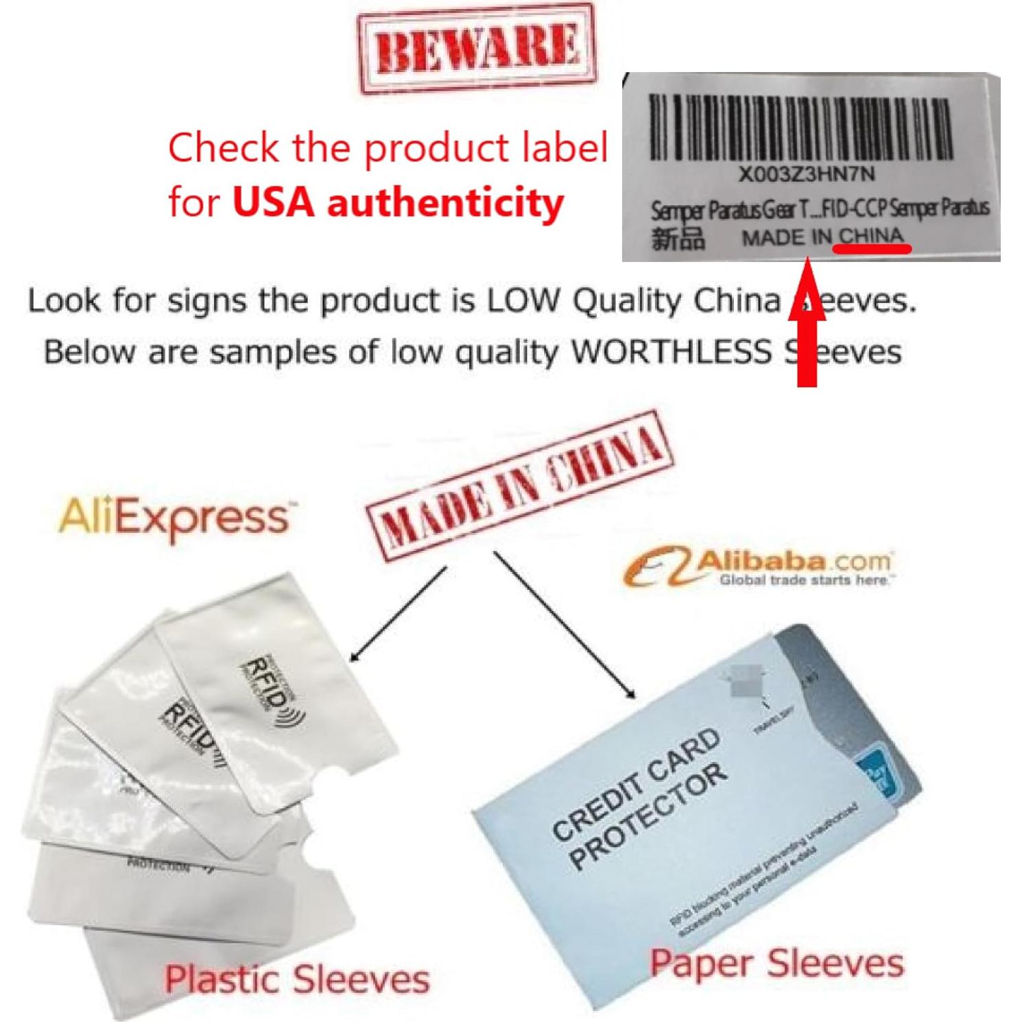 10 Fundas para Tarjetas de Crédito RFID Scan Protector TYVEK