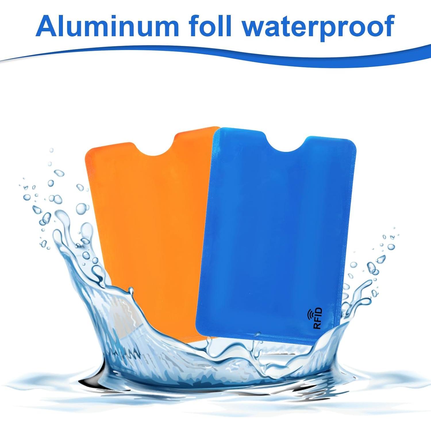 10 Fundas Bloqueadoras RFID Bruislard para Tarjetas de Crédito